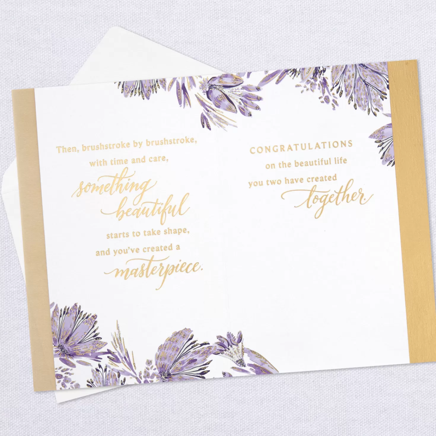 Anniversary>Hallmark Love Is Like A Painting Anniversary Card For Couple