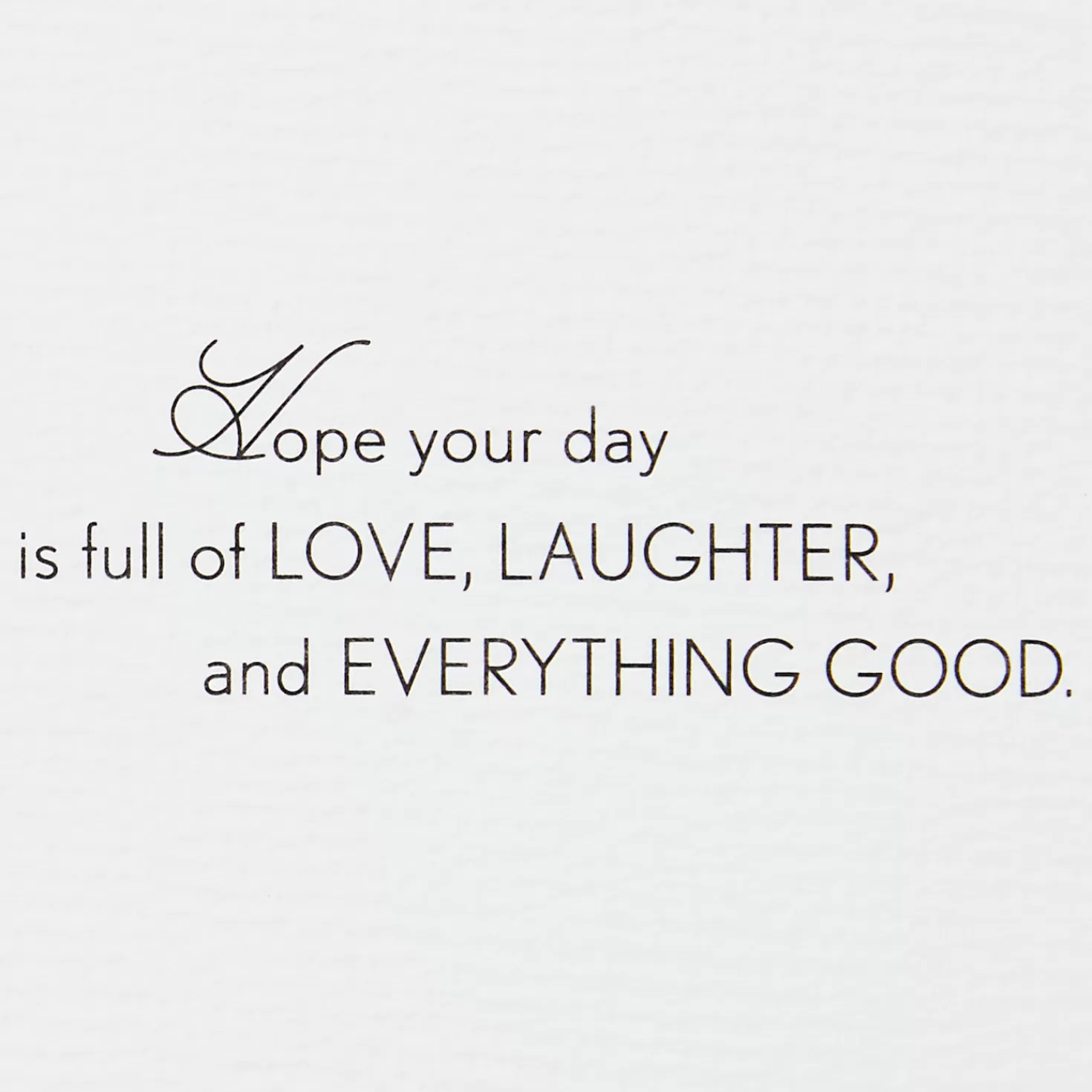 Birthday>Hallmark Love, Laughter And Everything Good Birthday Card For Sister