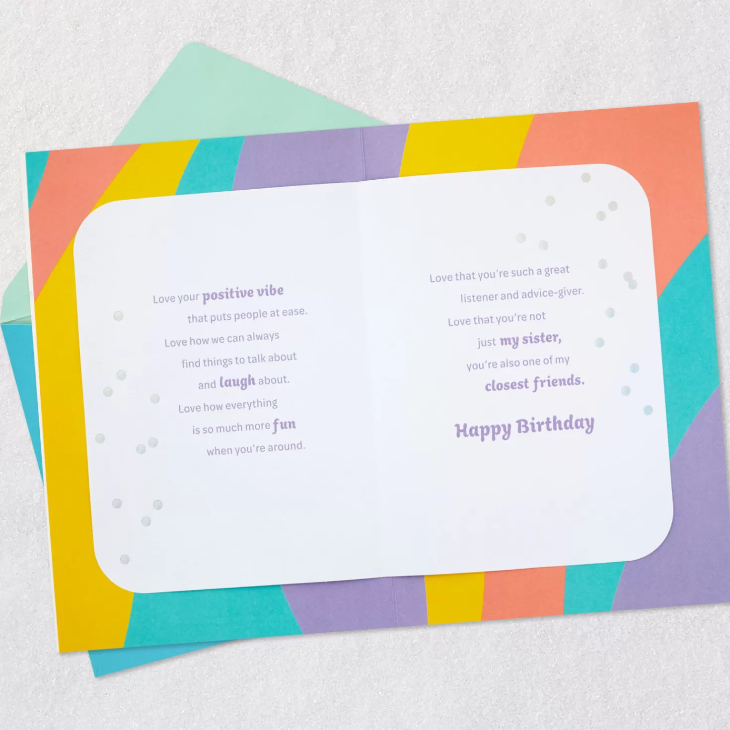 Birthday>Hallmark Love So Much About You Birthday Card For Sister