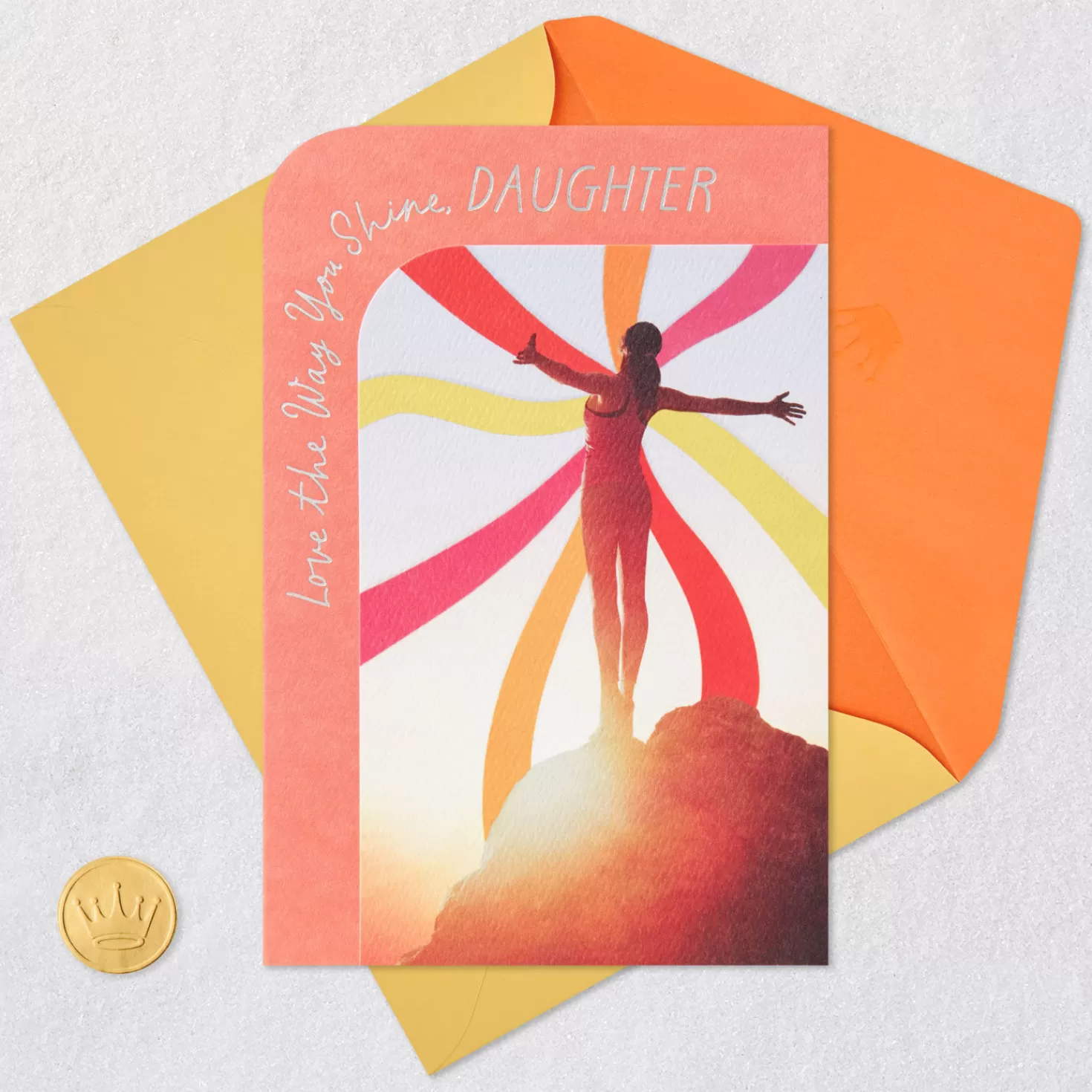 Birthday>Hallmark Love The Way You Shine Birthday Card For Daughter