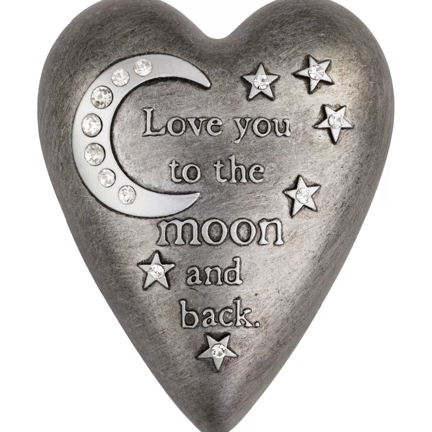 Outlet Love You To The Moon Art Heart Trinket Box, 3.5" Encouragement