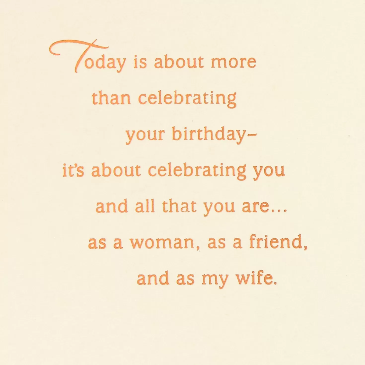 Birthday>Hallmark Lucky To Spend Life With You Birthday Card For Wife
