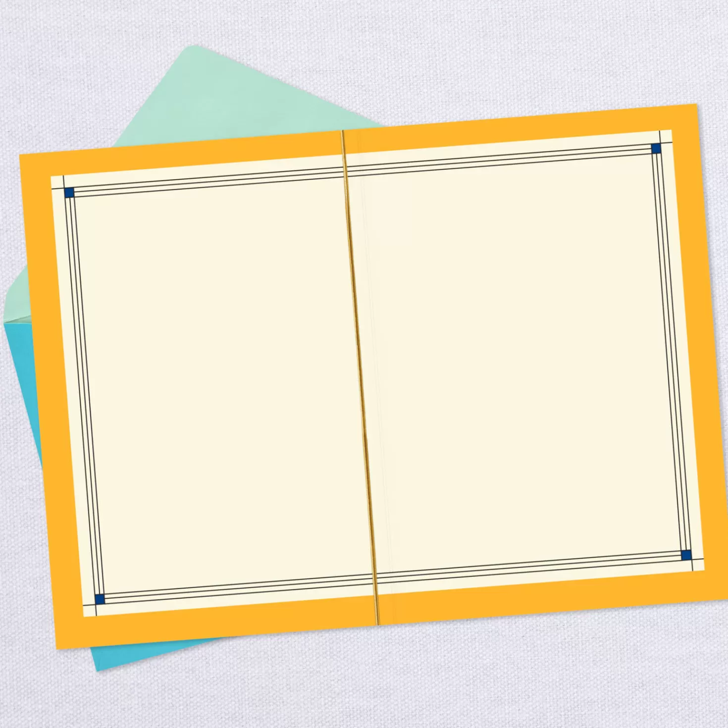 Cheap Majestic Mountains And Fall Foliage Blank Card Thank You