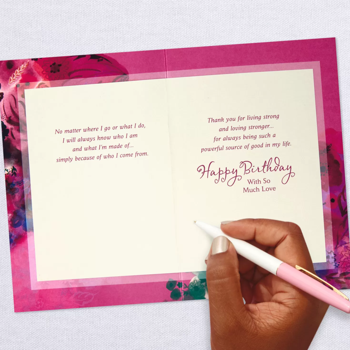 Birthday>Hallmark Mama, Your Love Gives Me Roots Birthday Card For Mom