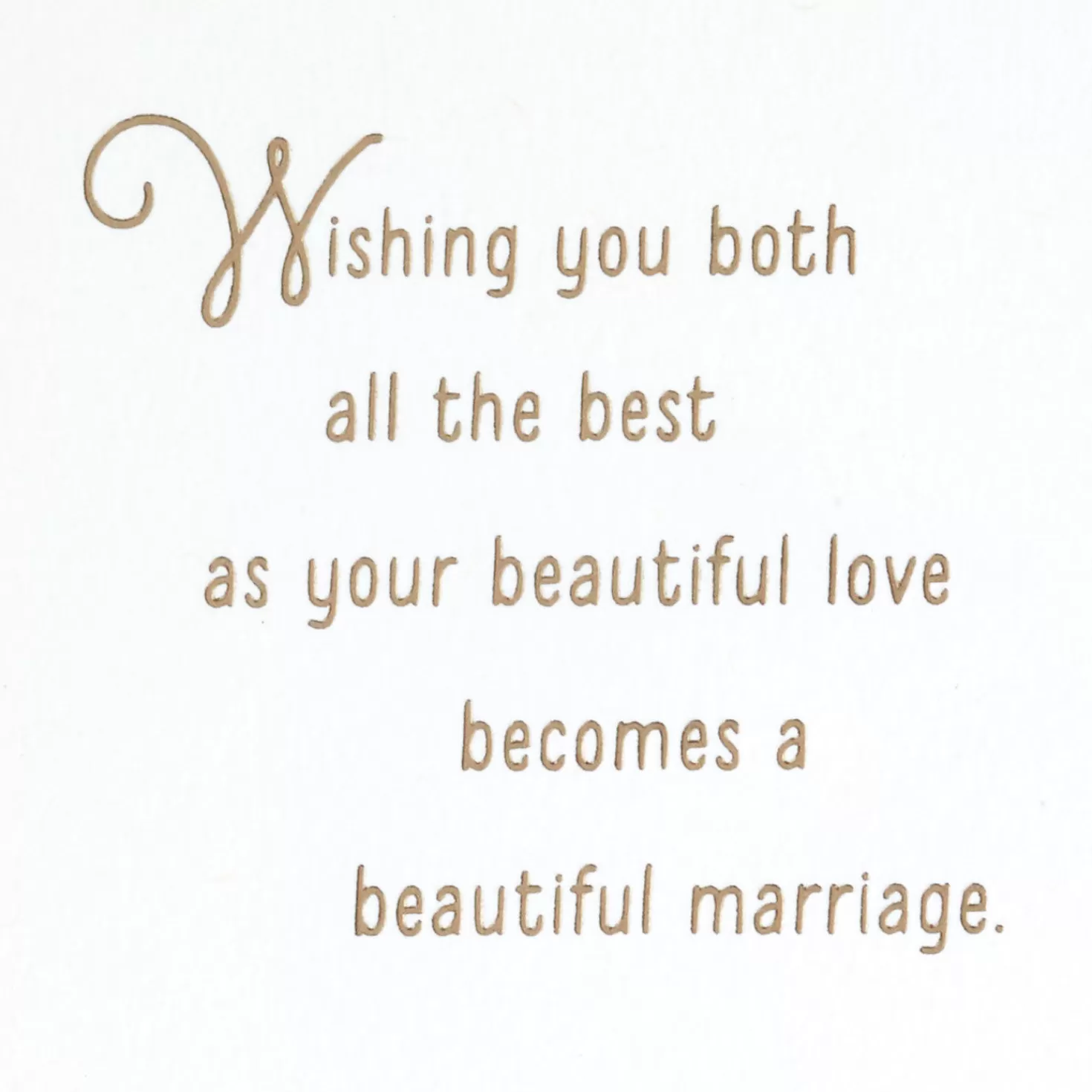 Discount Marriage Makes The Heart Bloom Wedding Card Wedding