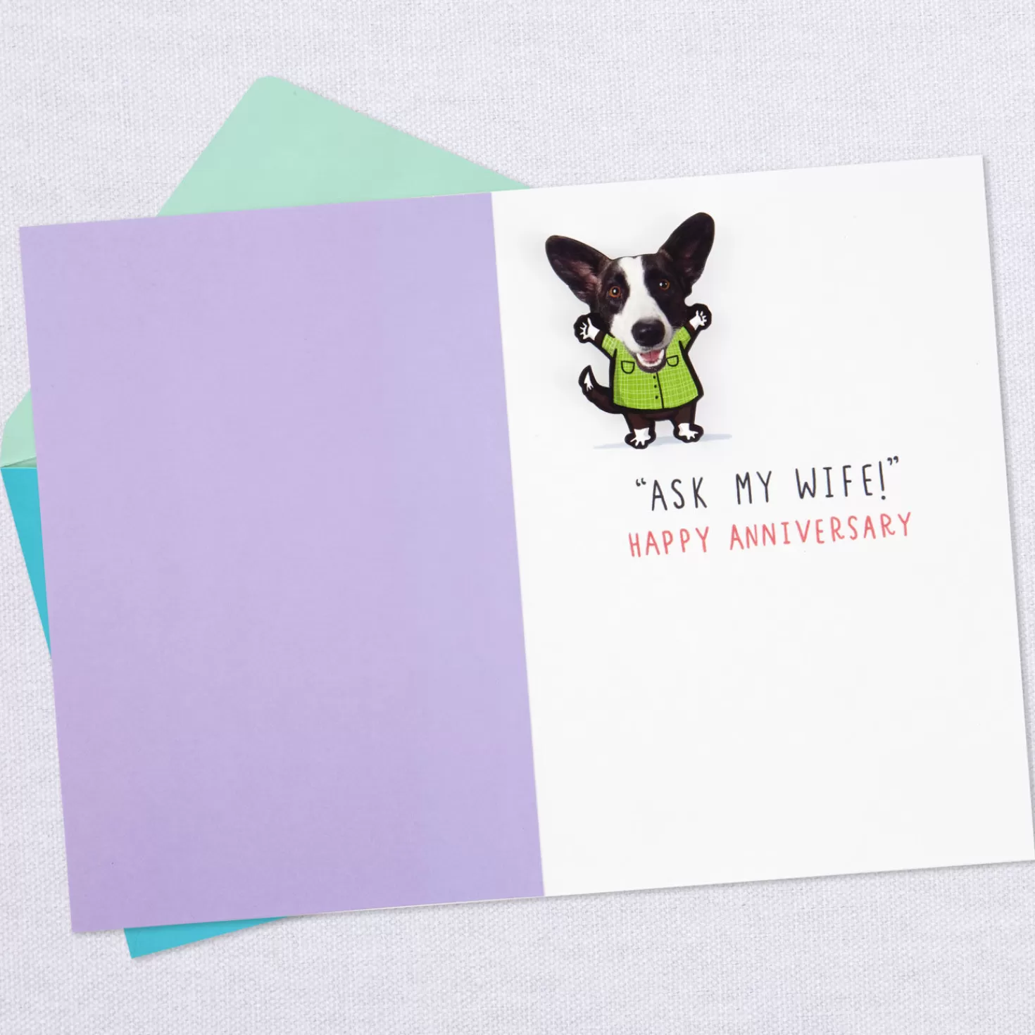 Anniversary>Hallmark Married To A Wonderful Person Funny Anniversary Card For Wife