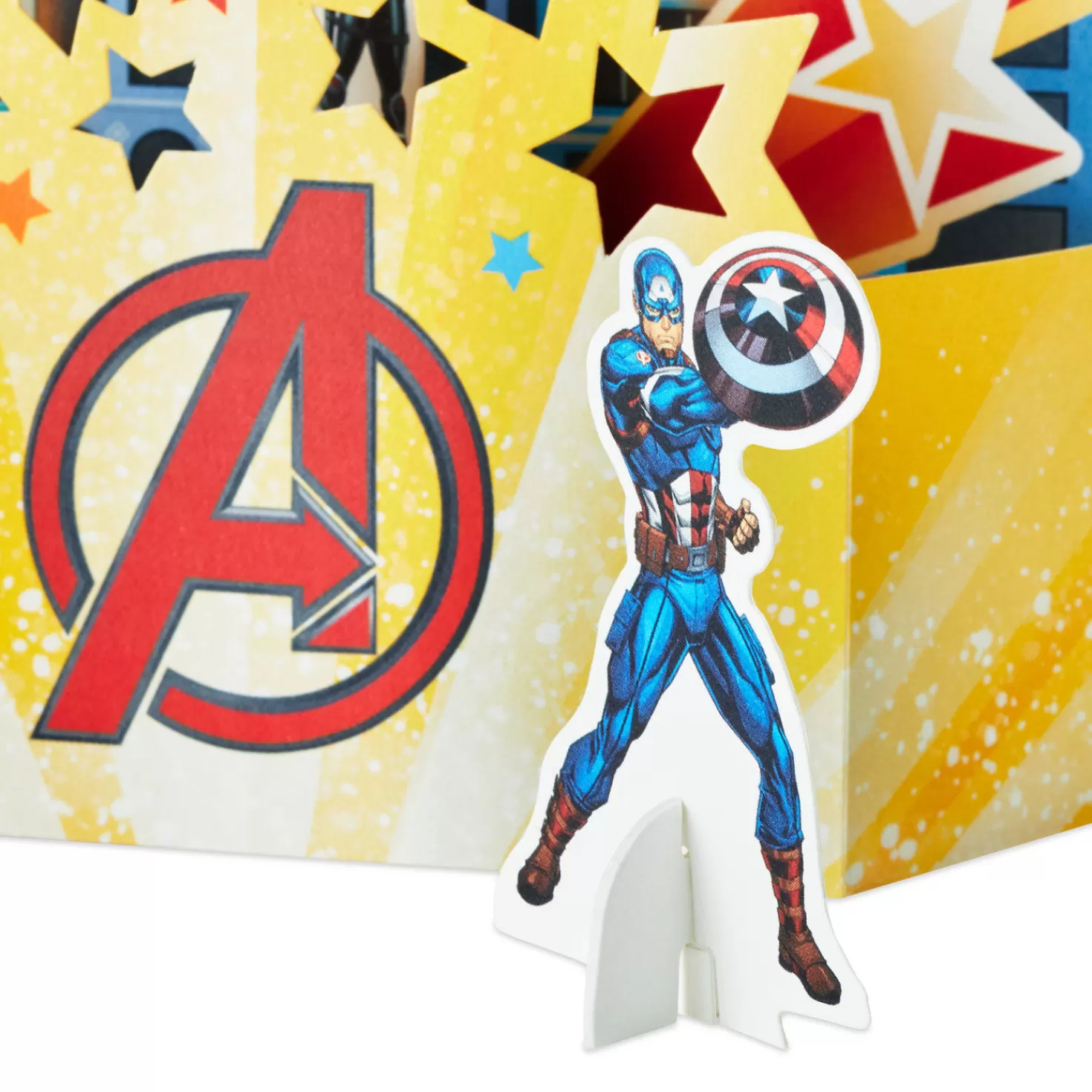 Outlet Marvel Avengers Assemble And Celebrate 3D Pop-Up Card With Playset Graduation