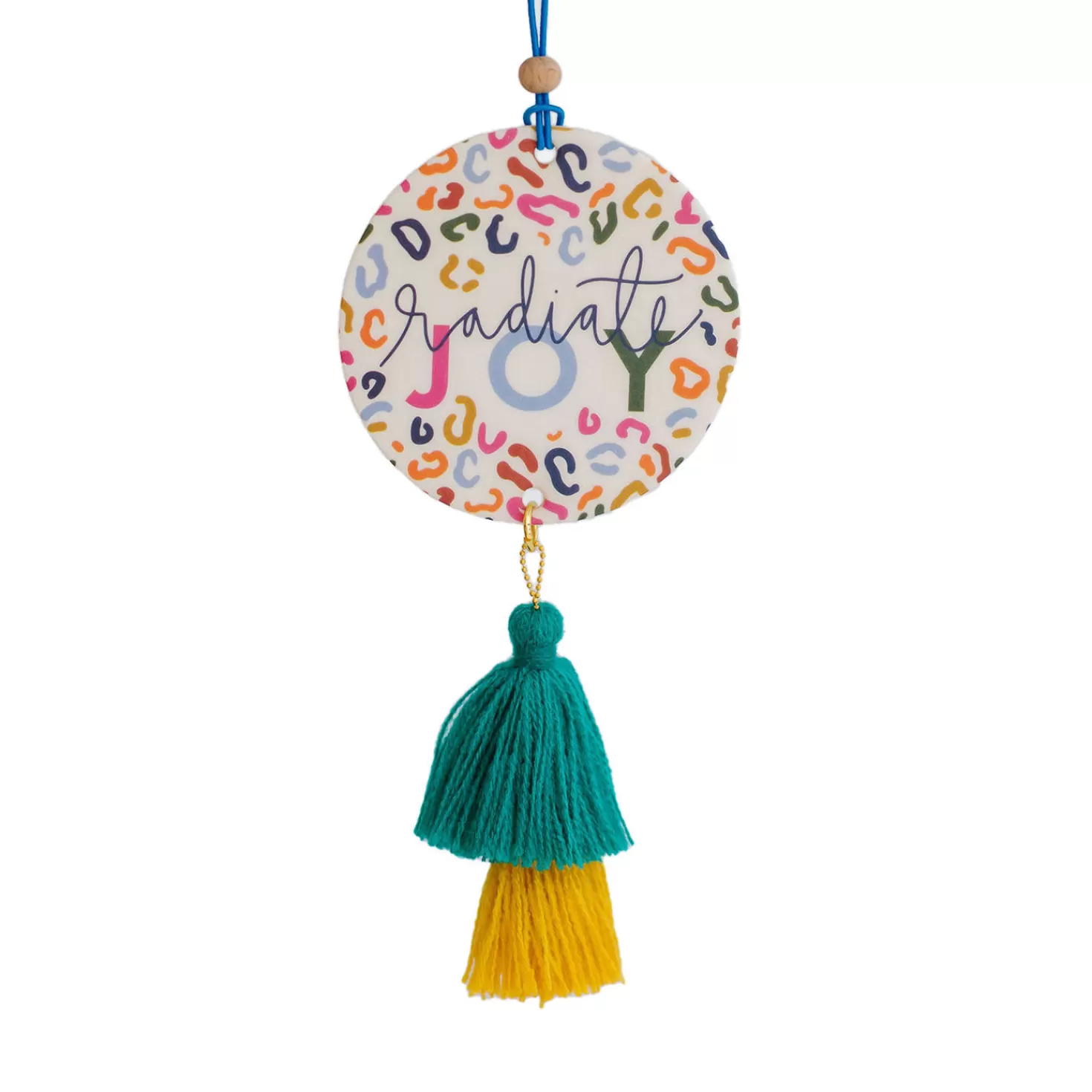 Online Mary Square Radiate Joy Hanging Air Freshener Encouragement