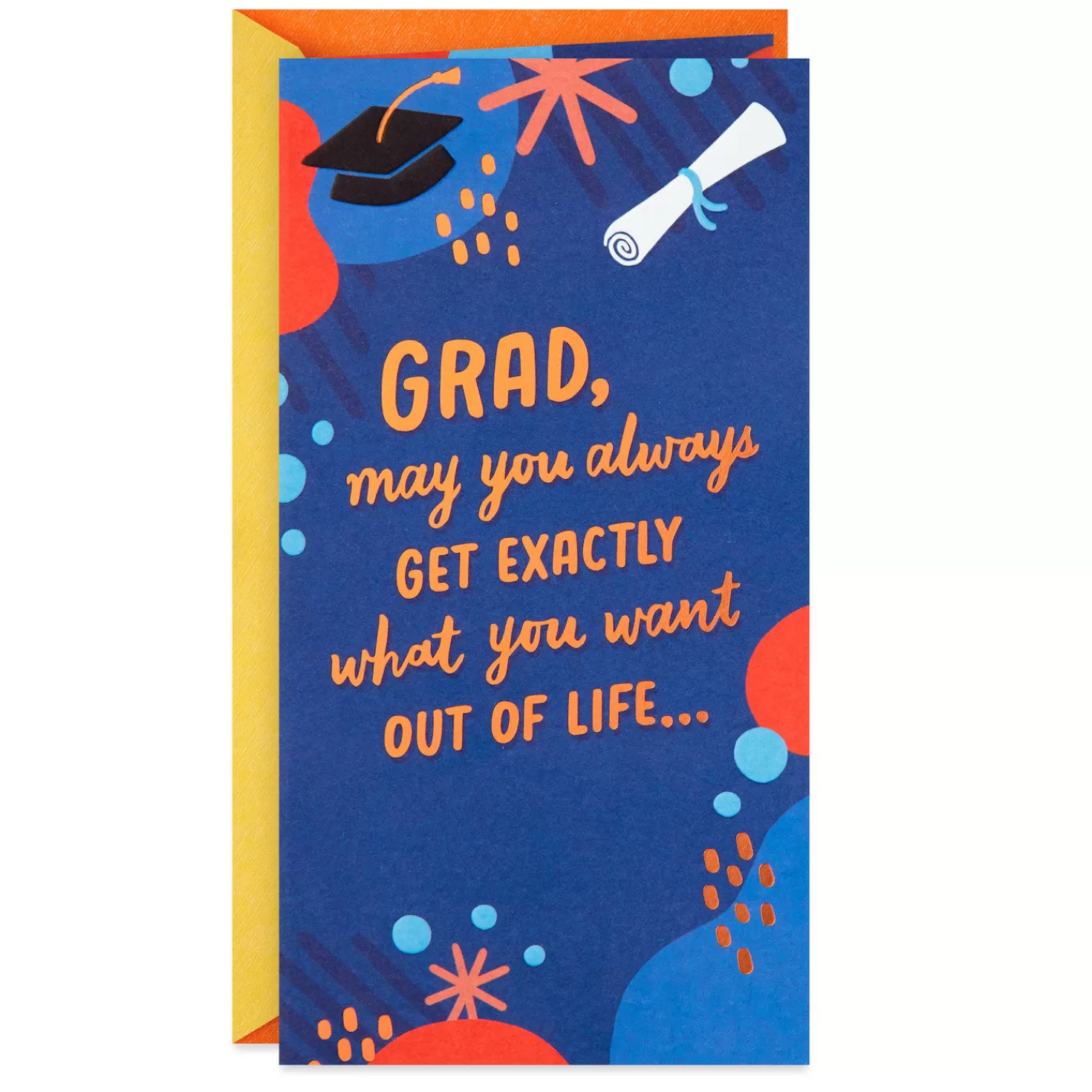Flash Sale May You Get What You Want Money Holder Graduation Card Graduation