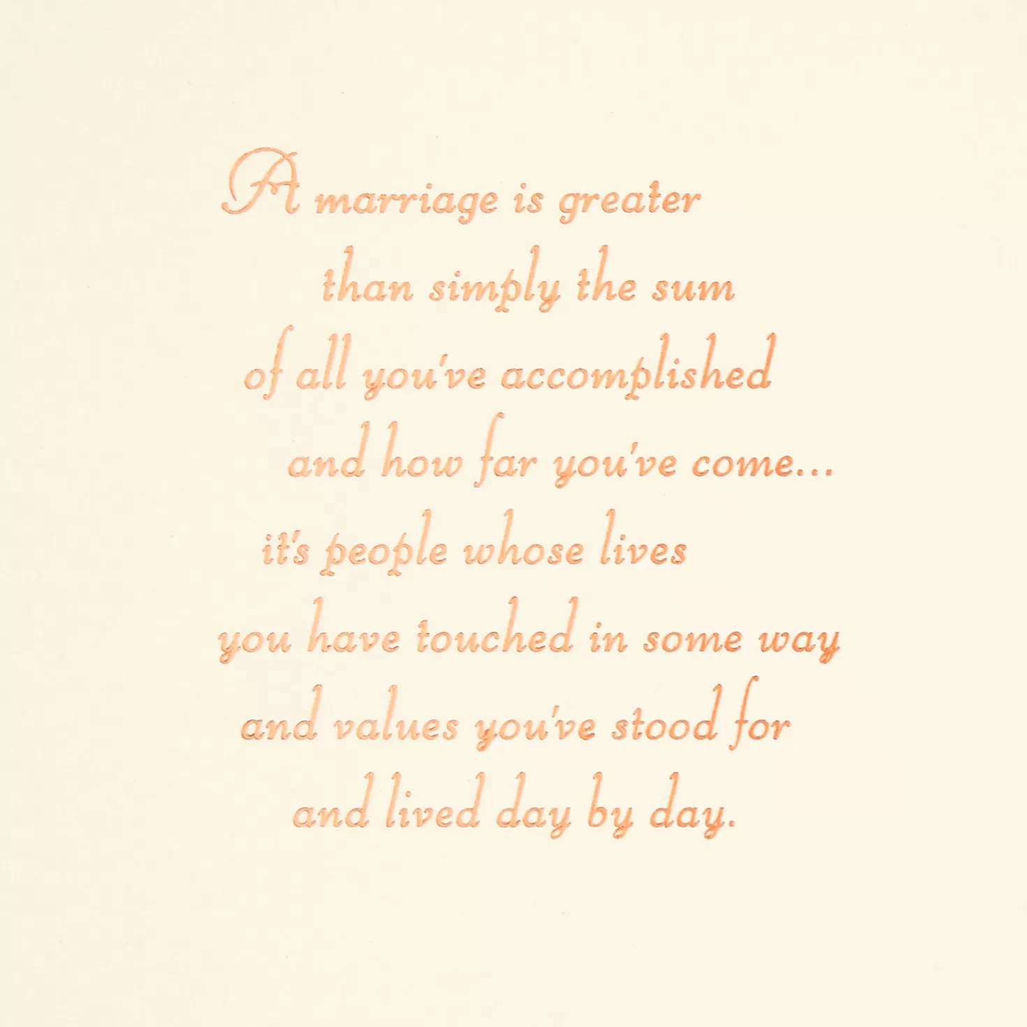 Anniversary>Hallmark Measure Of Love Anniversary Card