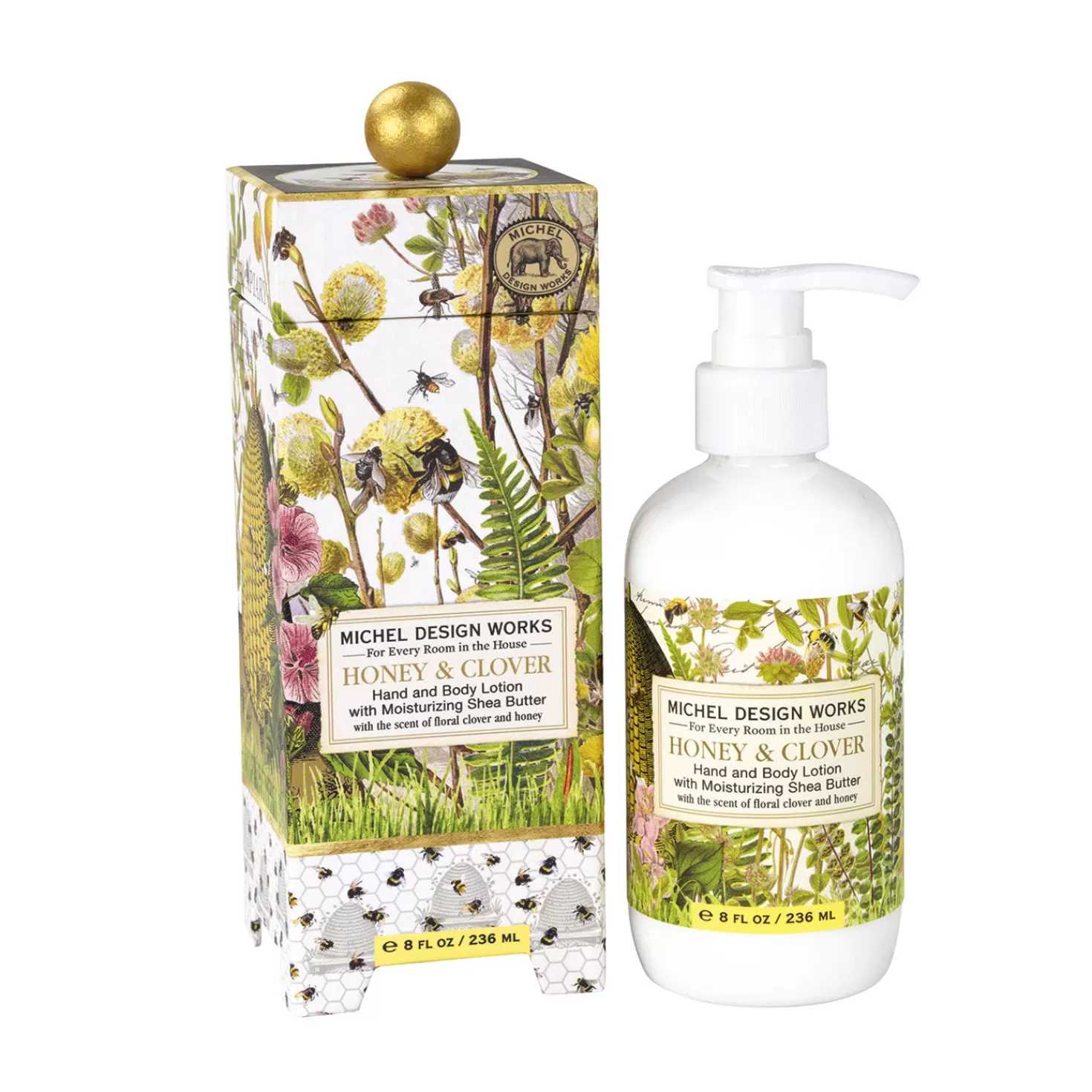 Best Sale Michel Design Works Honey & Clover Scented Hand And Body Lotion, 8 Oz. Retirement