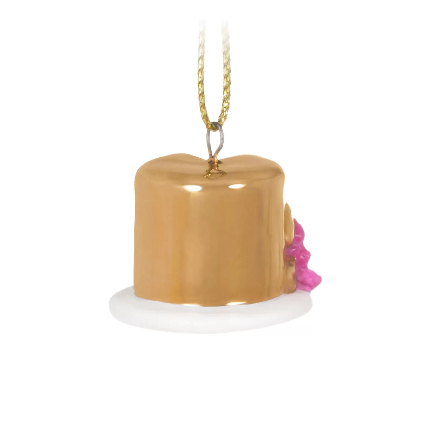 Sale Mini Let's Celebrate! Porcelain And Metal Ornament, 0.7" Wedding