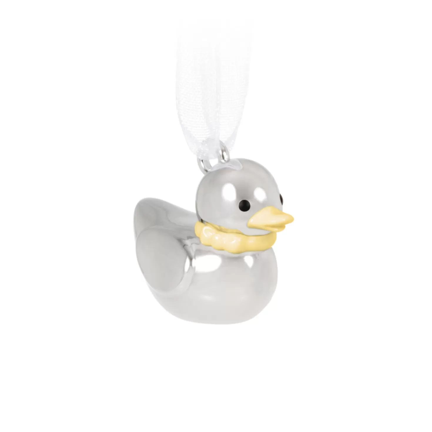 Baby>Hallmark Mini Lil' Duck Metal Ornament, 0.88"