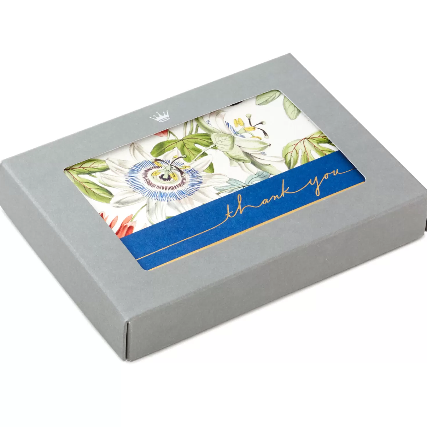 Fashion Mod Botanical Boxed Blank Thank-You Notes, Pack Of 10 Thank You