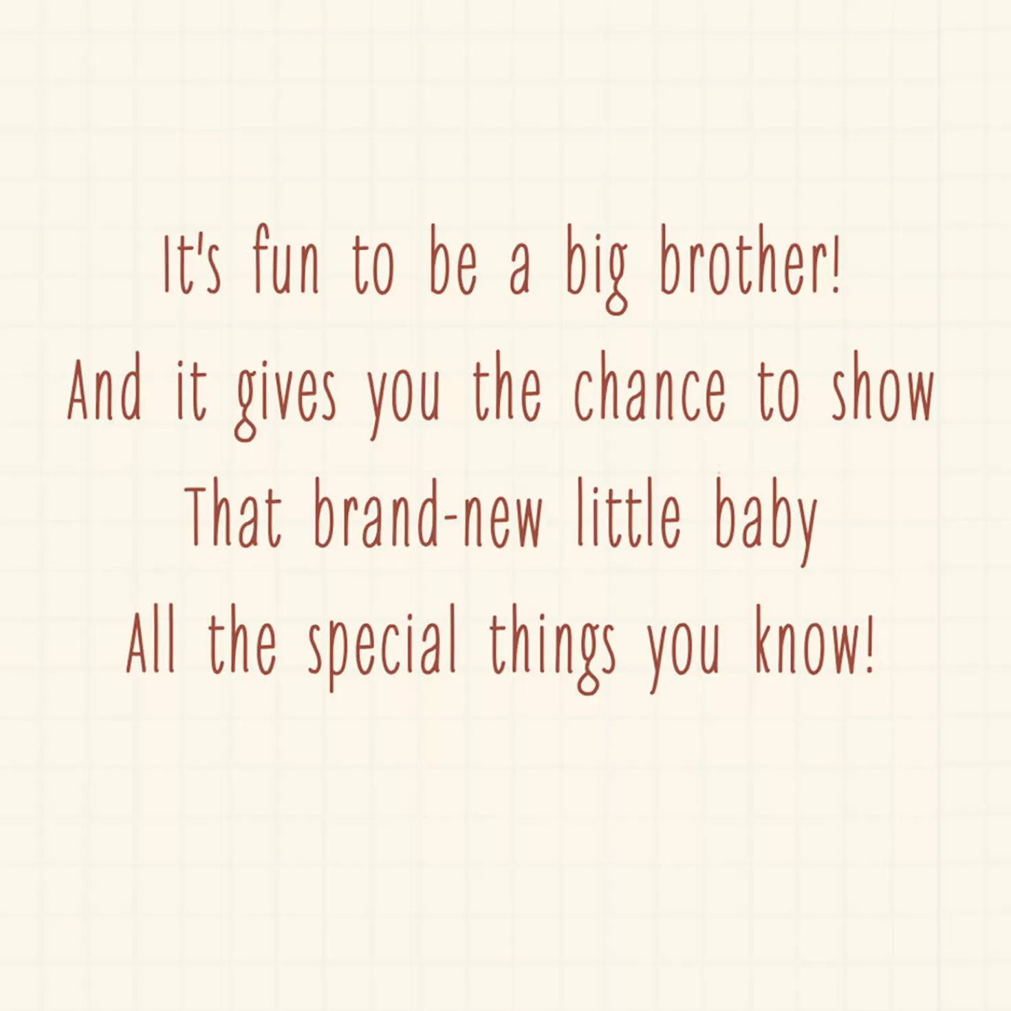Baby>Hallmark Monkeys On Tandem Bike New Baby Card For Big Brother