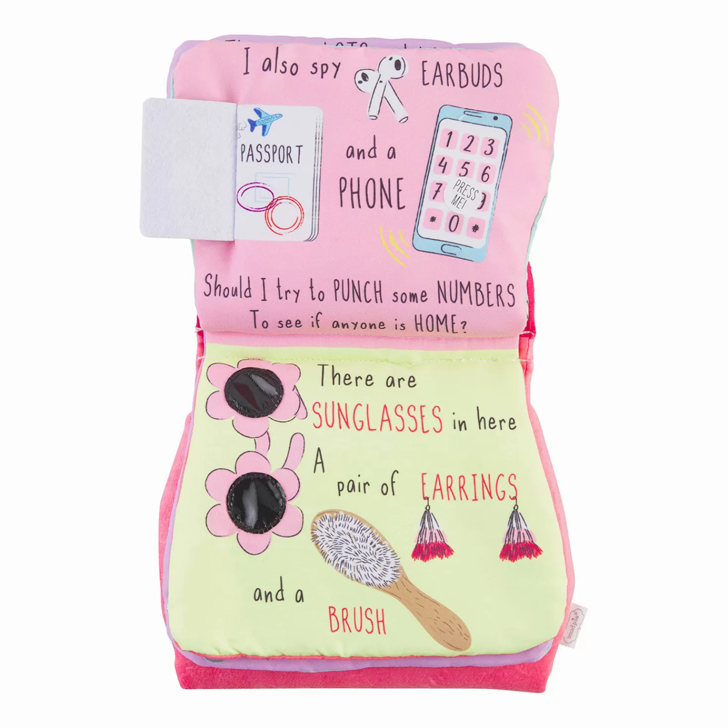 Baby>Hallmark Mud Pie Mom's Purse Cloth Book