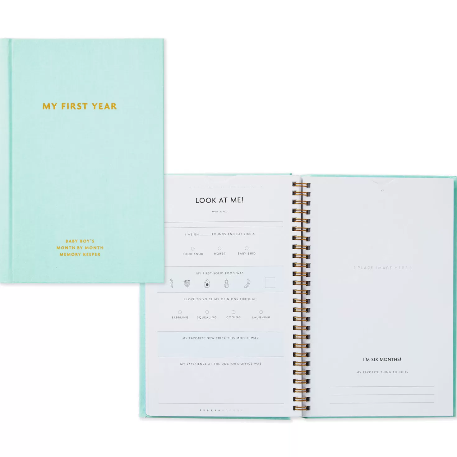 Sale My First Year Baby Book For Boy Baby