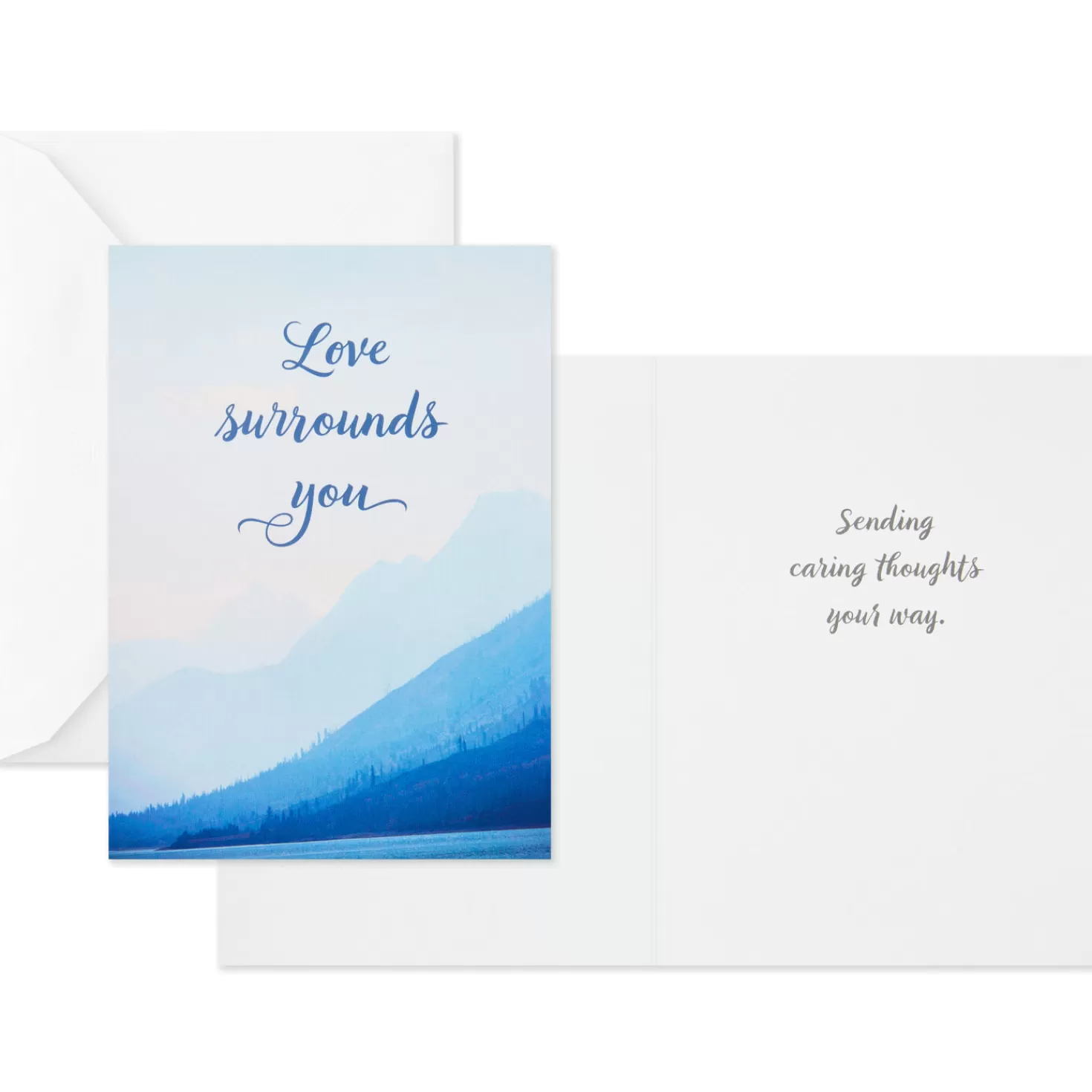 Cheap Nature Images Assorted Thinking Of You Cards, Pack Of 12 Get Well