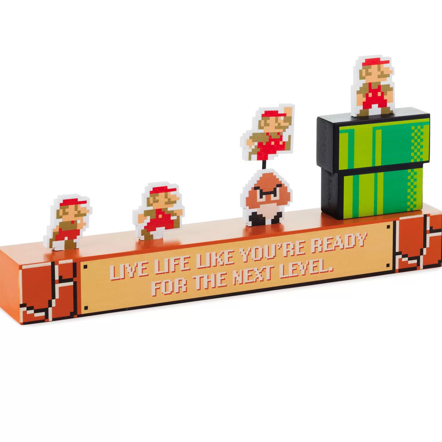Online Nintendo Super Mario Bros.® Next Level Quote Figurine Encouragement