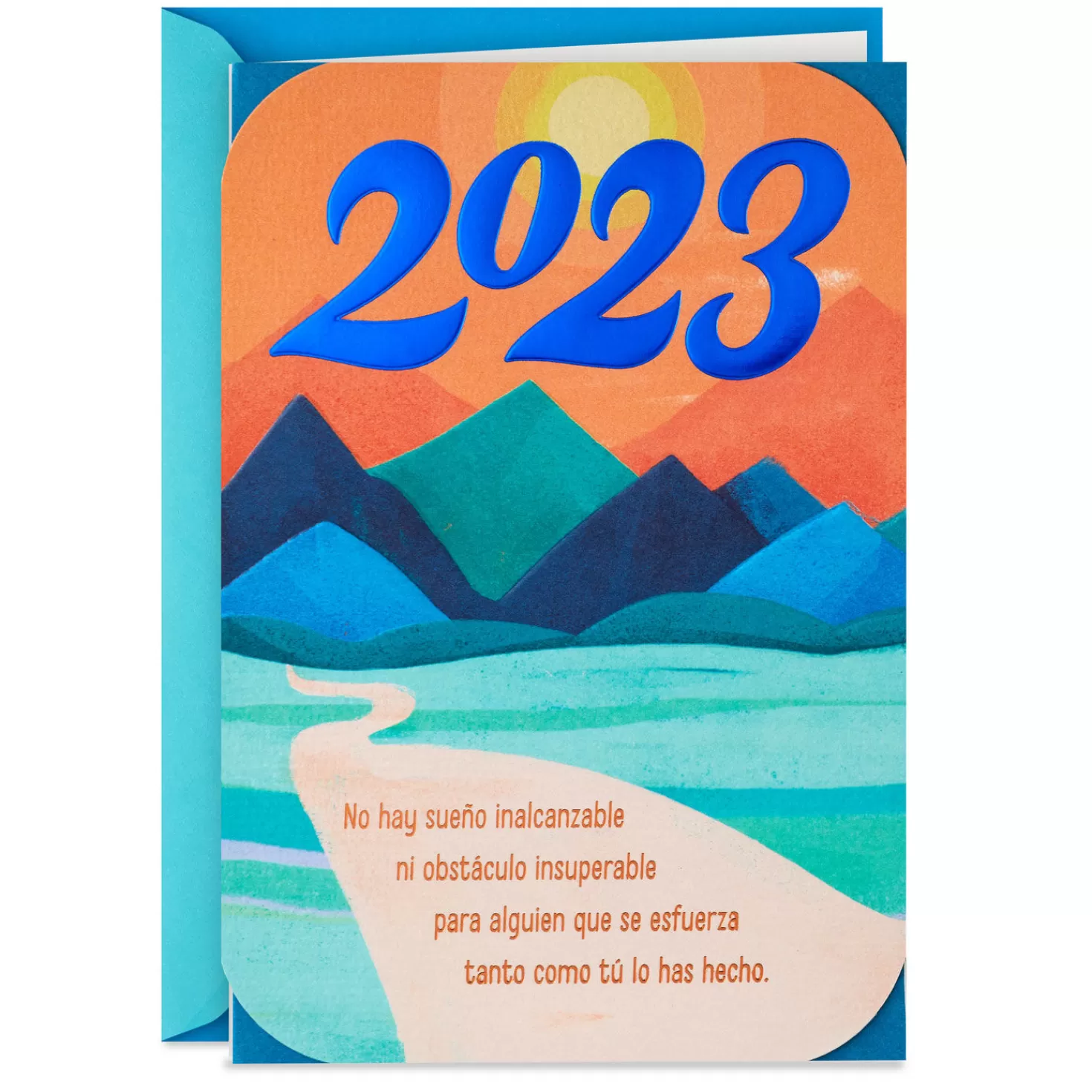 New No Dream Too Big Spanish-Language 2023 Graduation Card Graduation