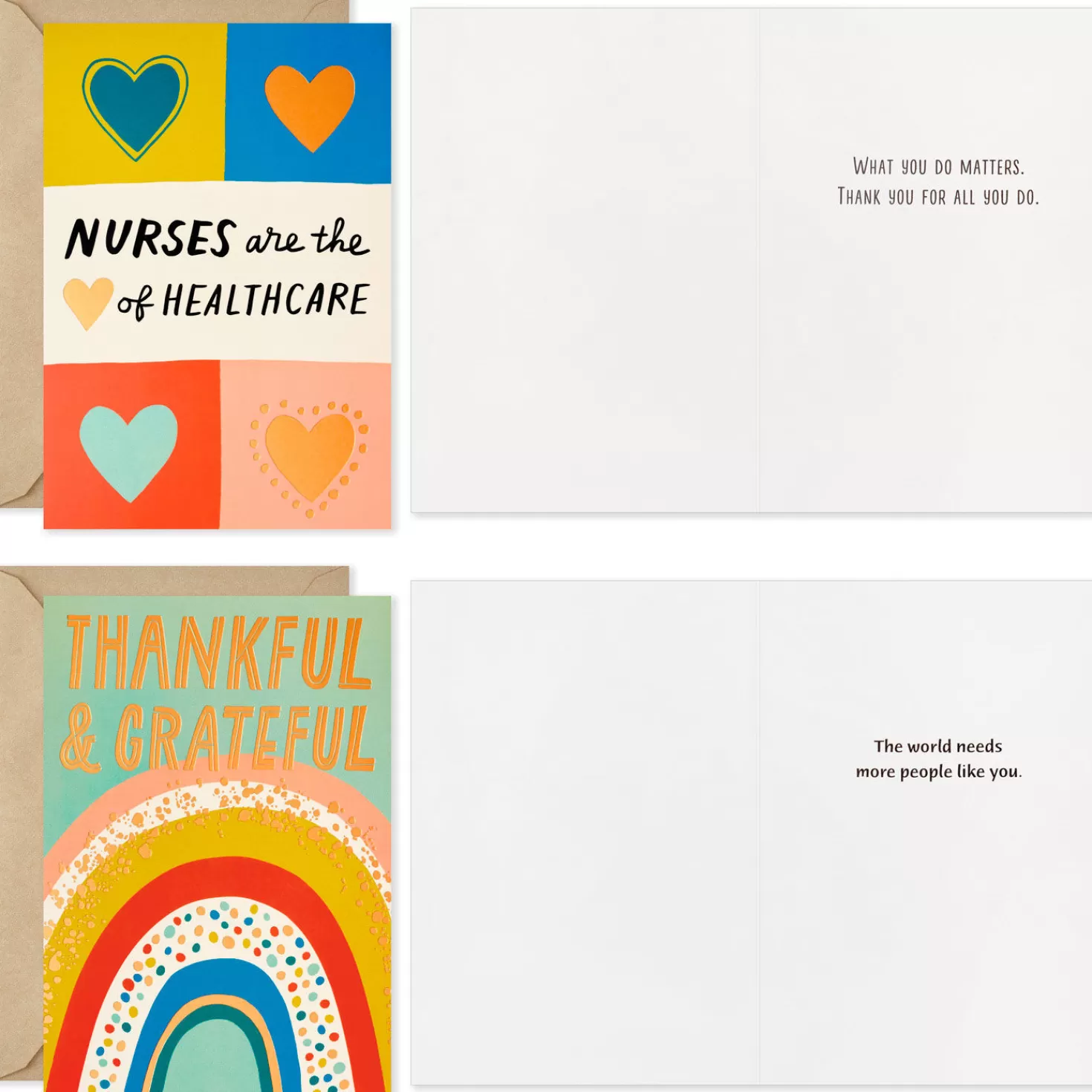 Outlet Nurse Appreciation Boxed Thank-You Cards Assortment, Pack Of 16 Thank You