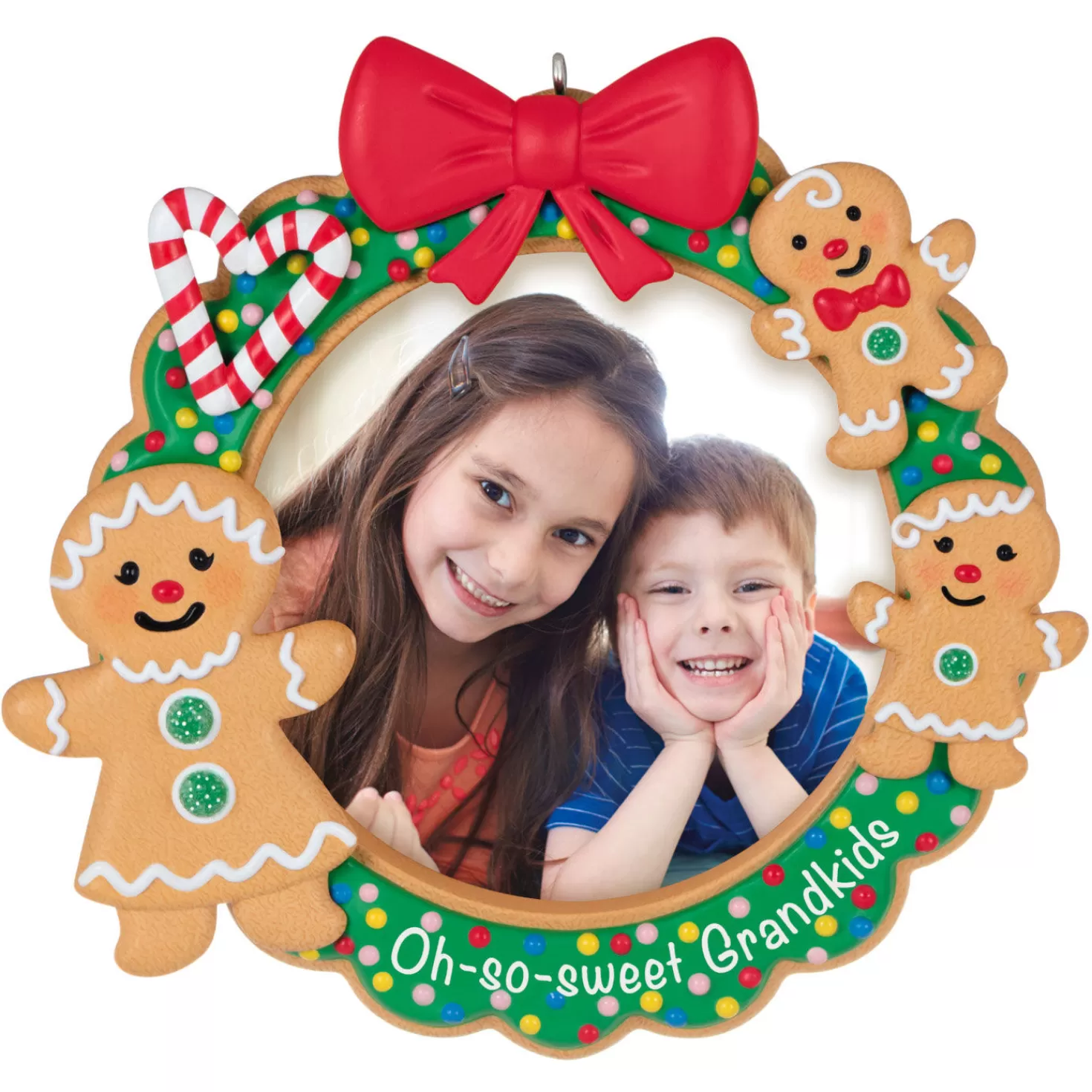 Grandparents Day (9/10)>Hallmark Oh-So-Sweet Grandkids Photo Frame Ornament