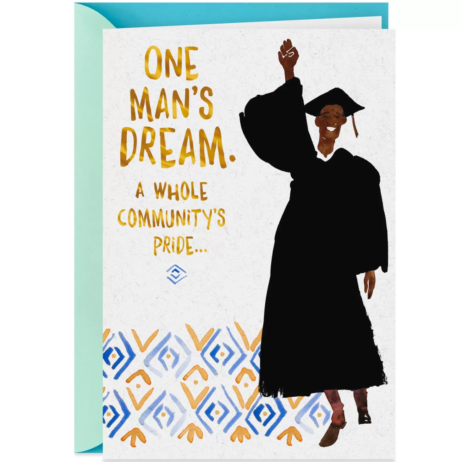 Cheap One Man's Dream Graduation Card For Him Graduation