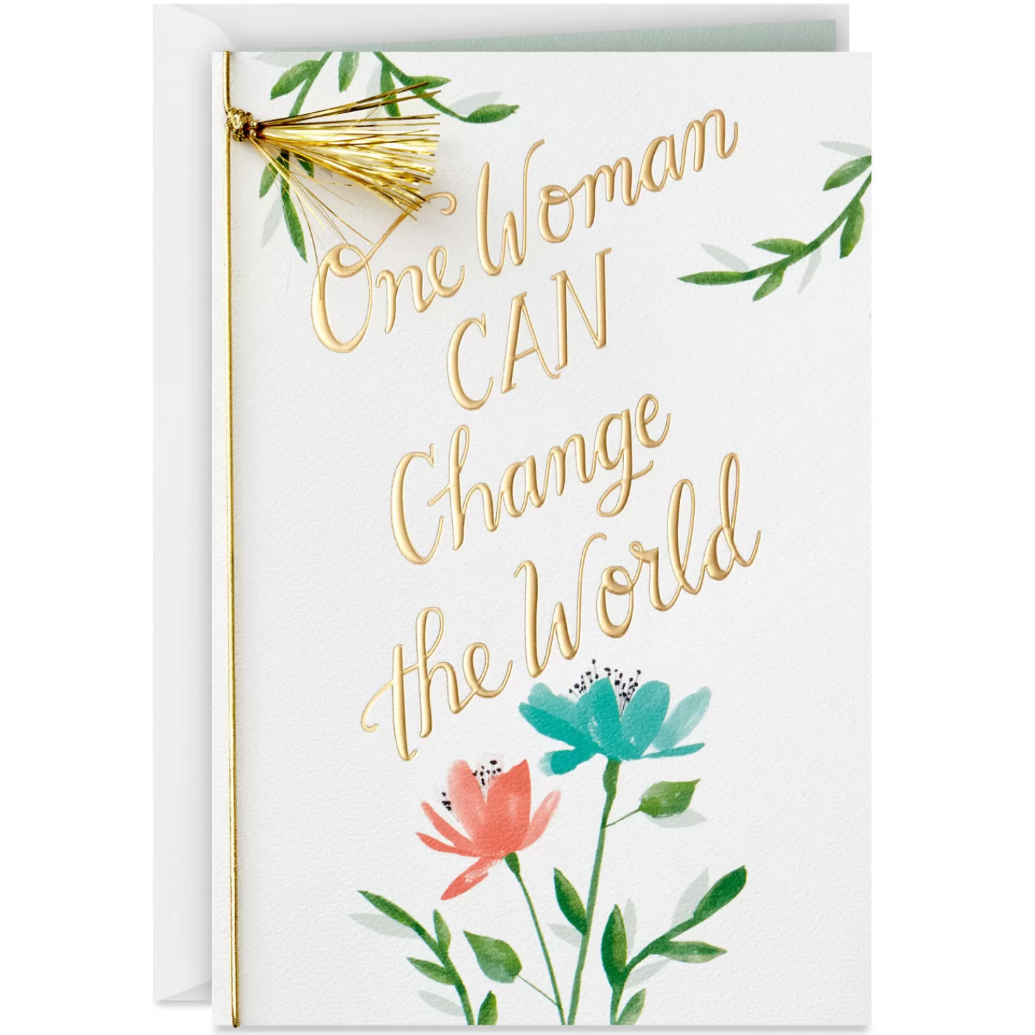 Flash Sale One Woman Can Change The World Graduation Card Graduation