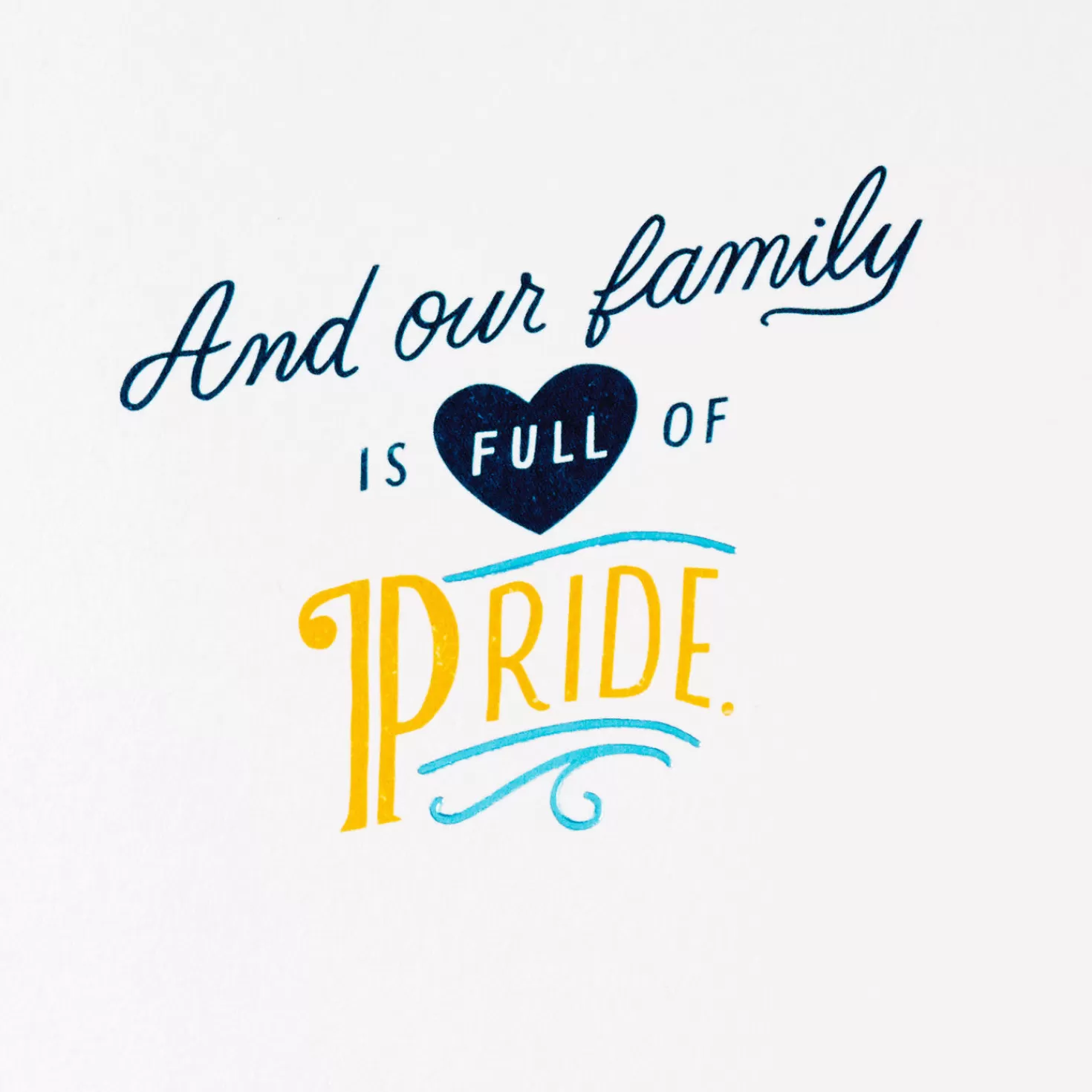 Cheap Our Family Is Full Of Pride Graduation Card For Great-Grandson Graduation