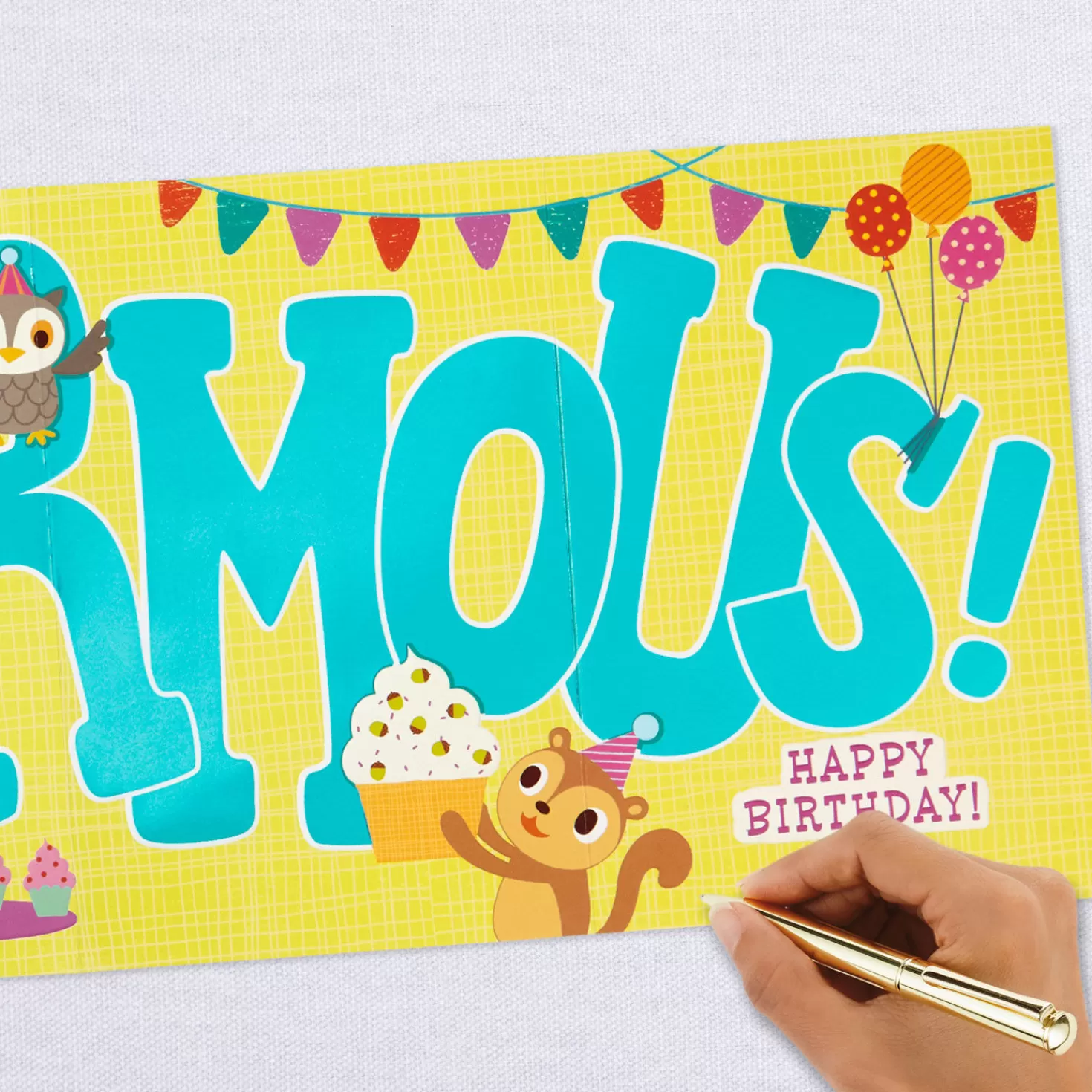 Birthday>Hallmark Our Love Is Ginormous Birthday Card For Grandpa