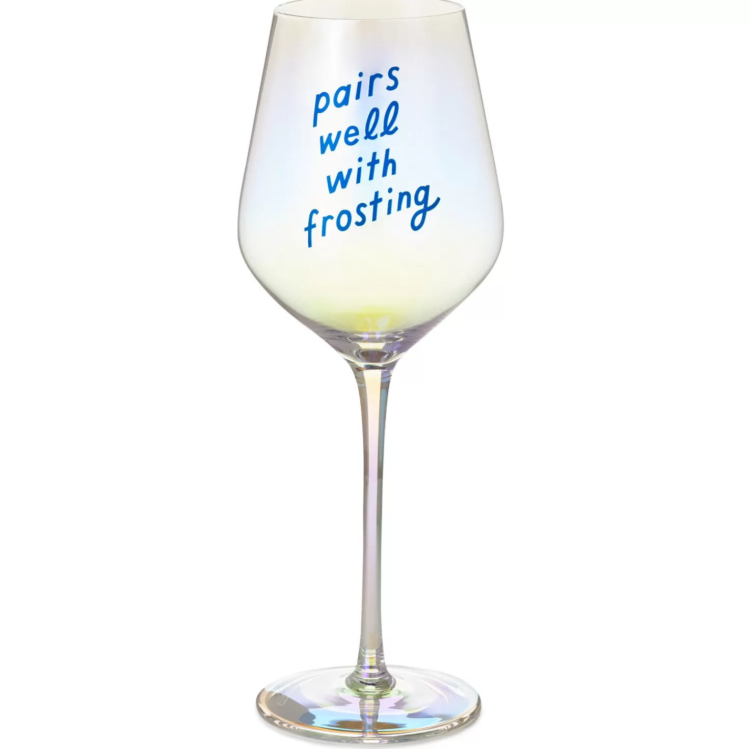 New Pairs Well With Frosting Wine Glass, 20 Oz. Congratulations