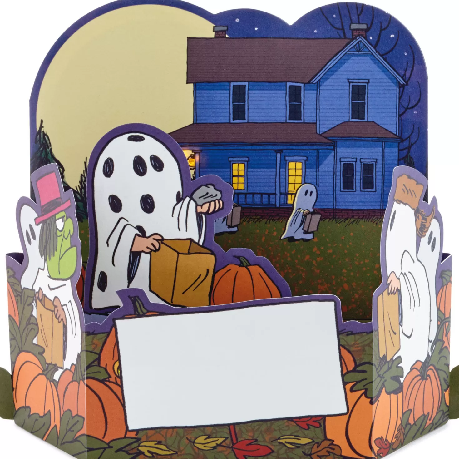 Halloween (10/31)>Hallmark Peanuts® Great Pumpkin 3D Pop-Up Halloween Card With Sound And Light