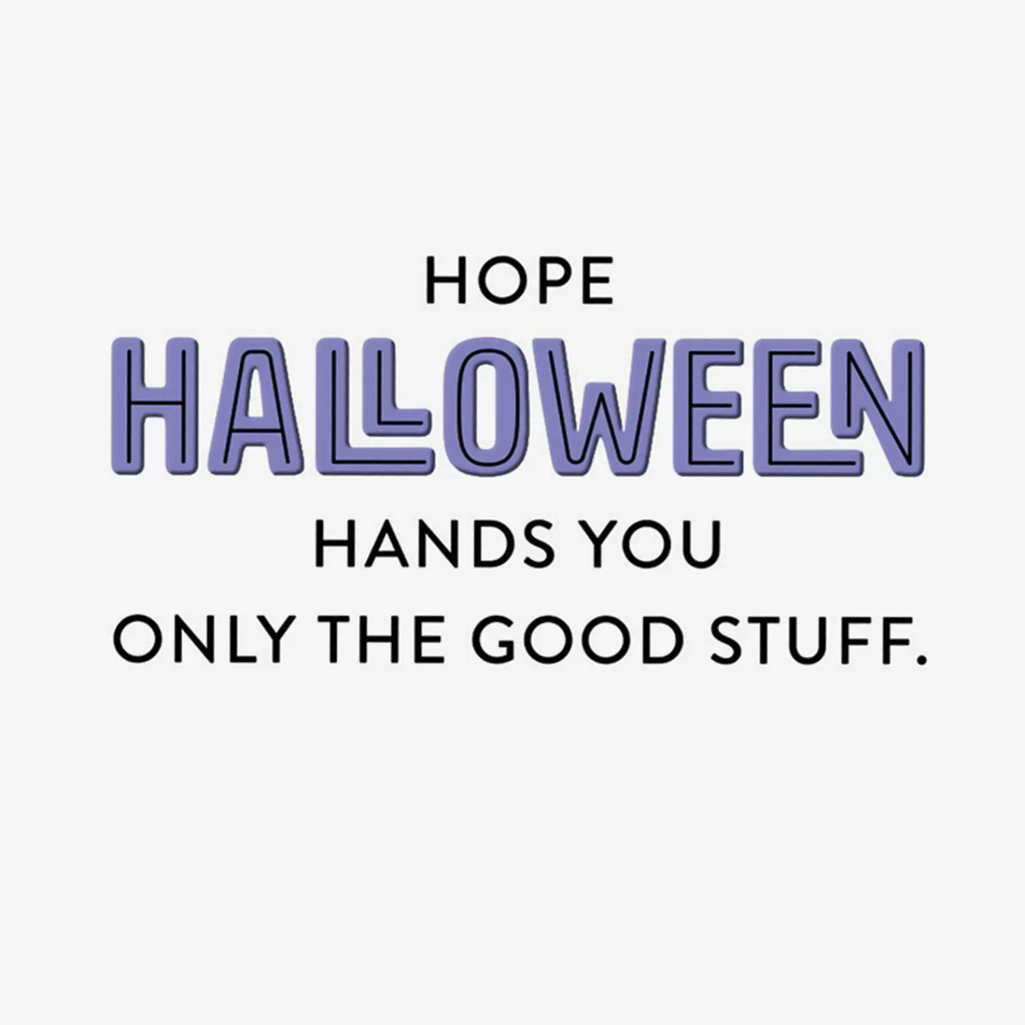 Halloween (10/31)>Hallmark Peanuts® I Got A Rock Funny Halloween Card