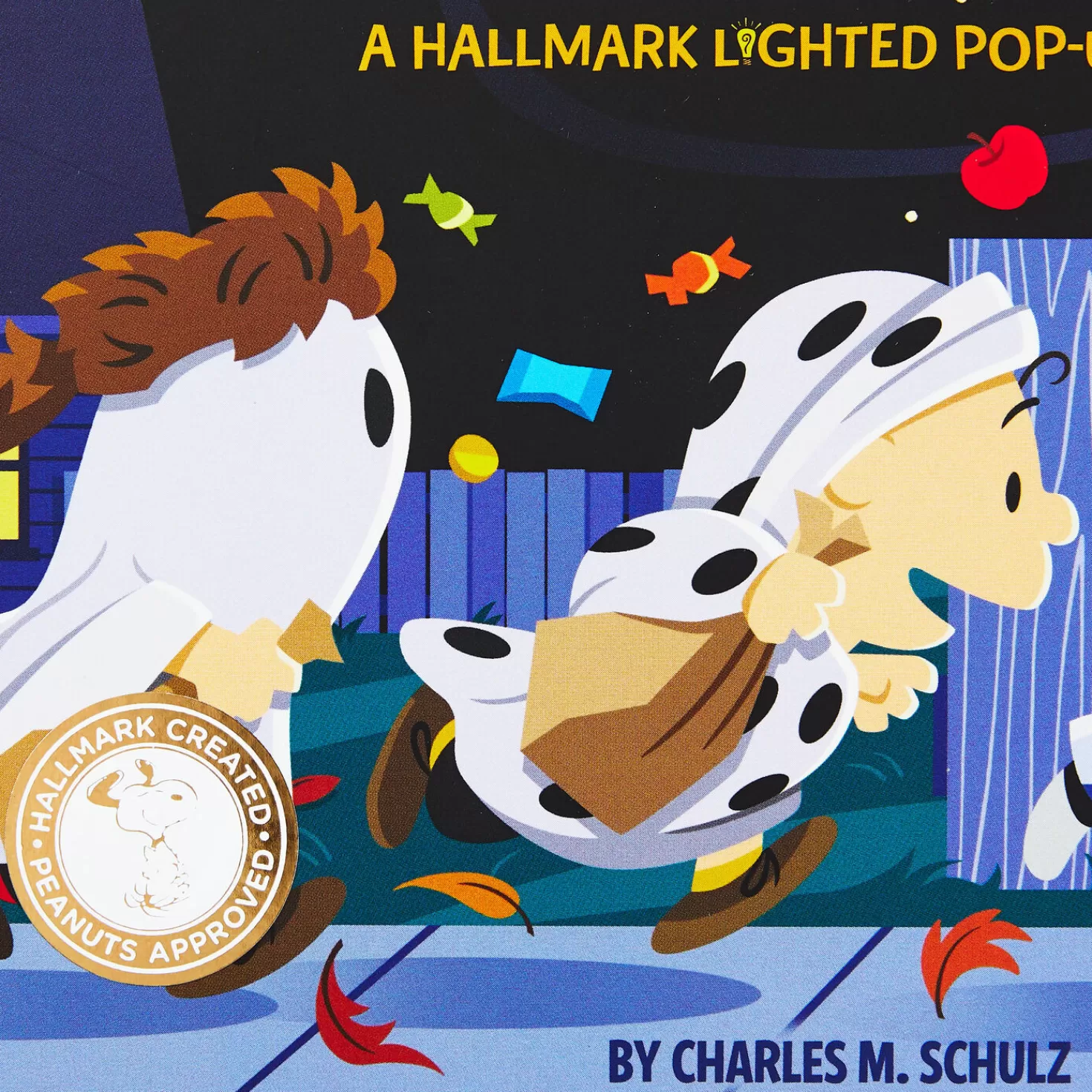 Halloween (10/31)>Hallmark Peanuts® It's The Great Pumpkin, Charlie Brown Lighted Pop-Up Book