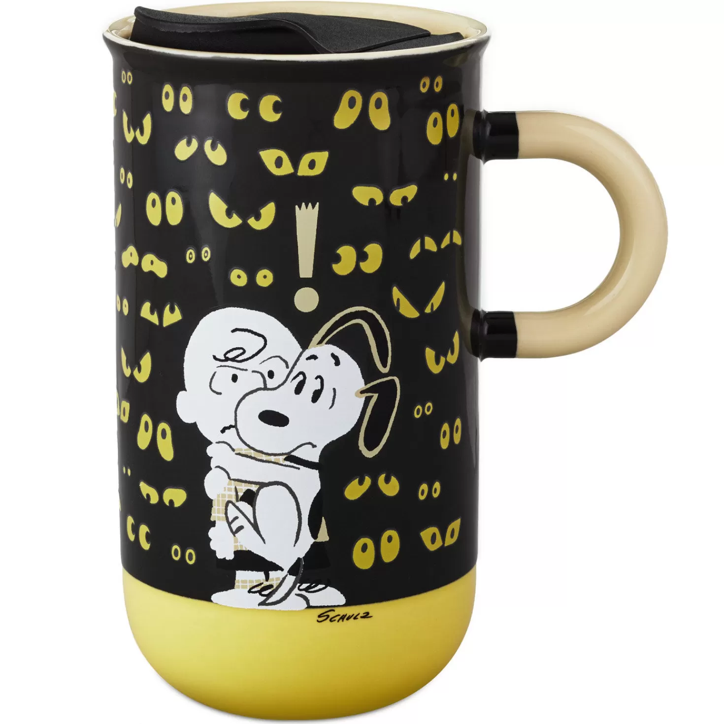 Halloween (10/31)>Hallmark Peanuts® Scared Snoopy Color-Changing Halloween Mug, 21 Oz.