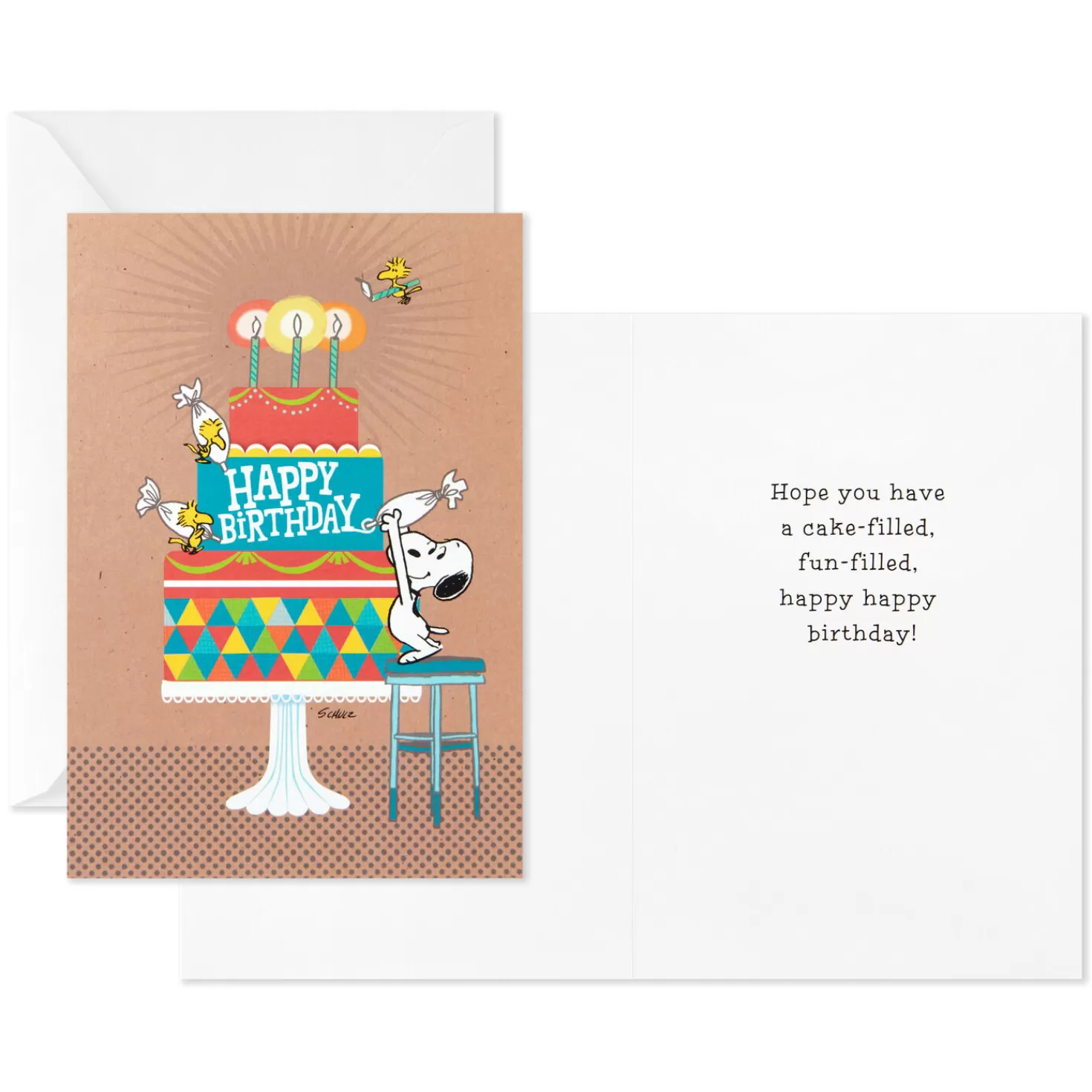 Birthday>Hallmark Peanuts® Snoopy Assorted Birthday Cards, Pack Of 12