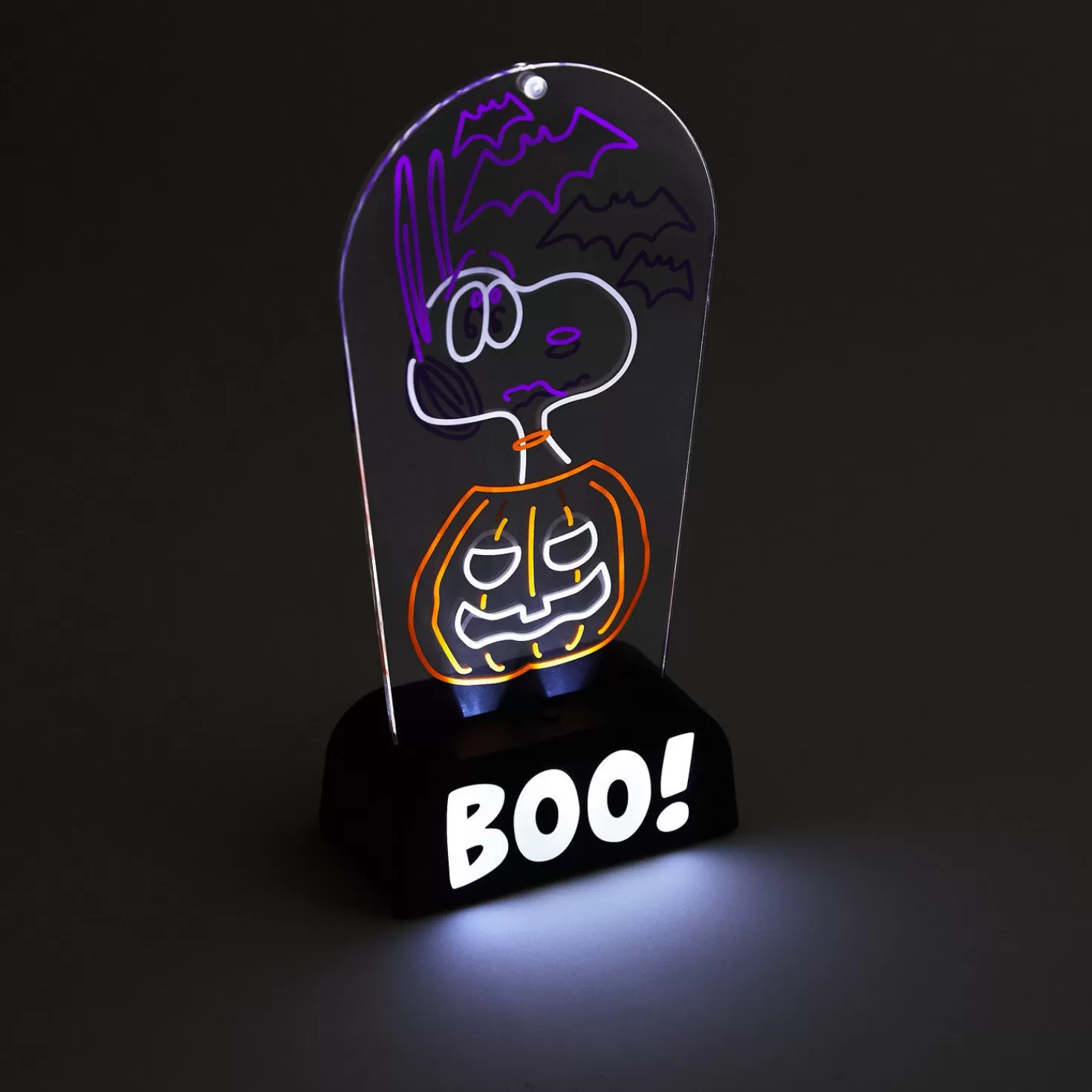Halloween (10/31)>Hallmark Peanuts® Snoopy Boo! Light-Up Sign