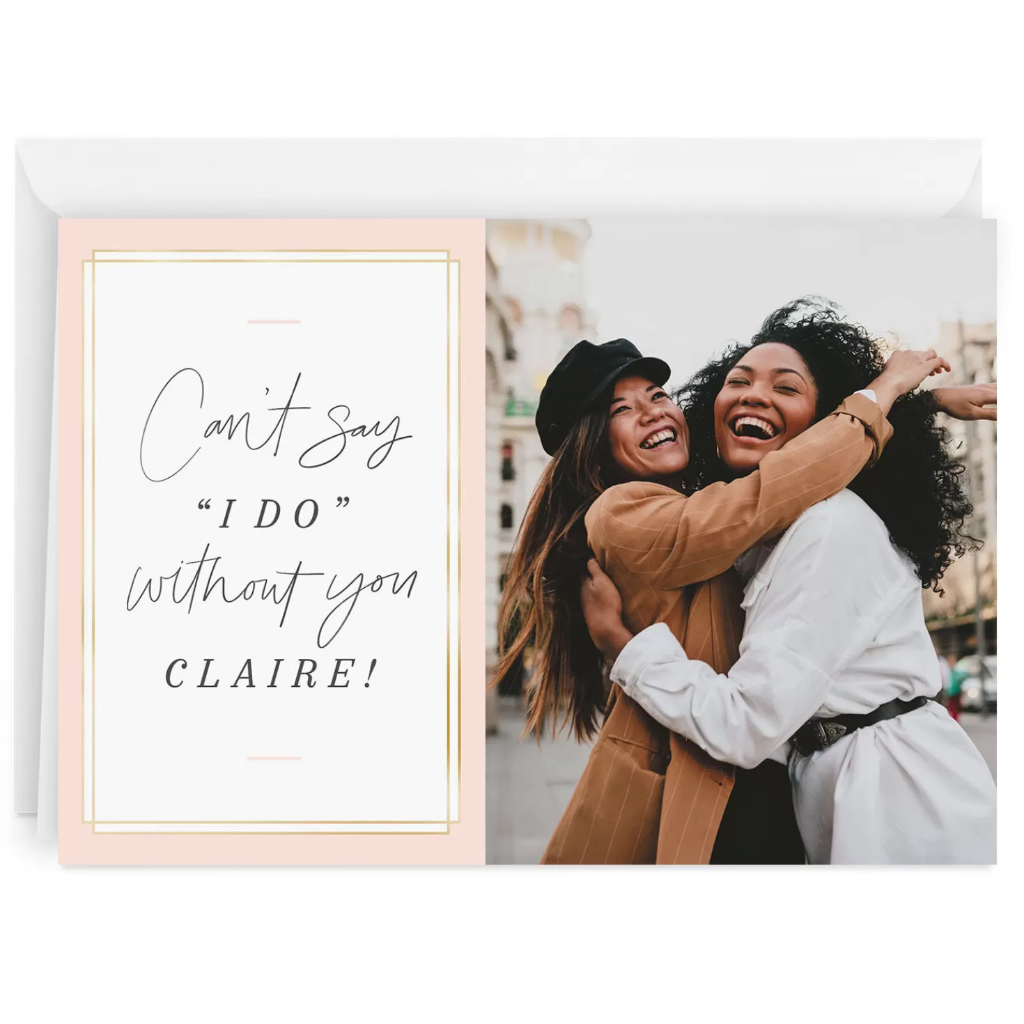 Store Personalized Be A Part Of The Celebration Photo Card Wedding