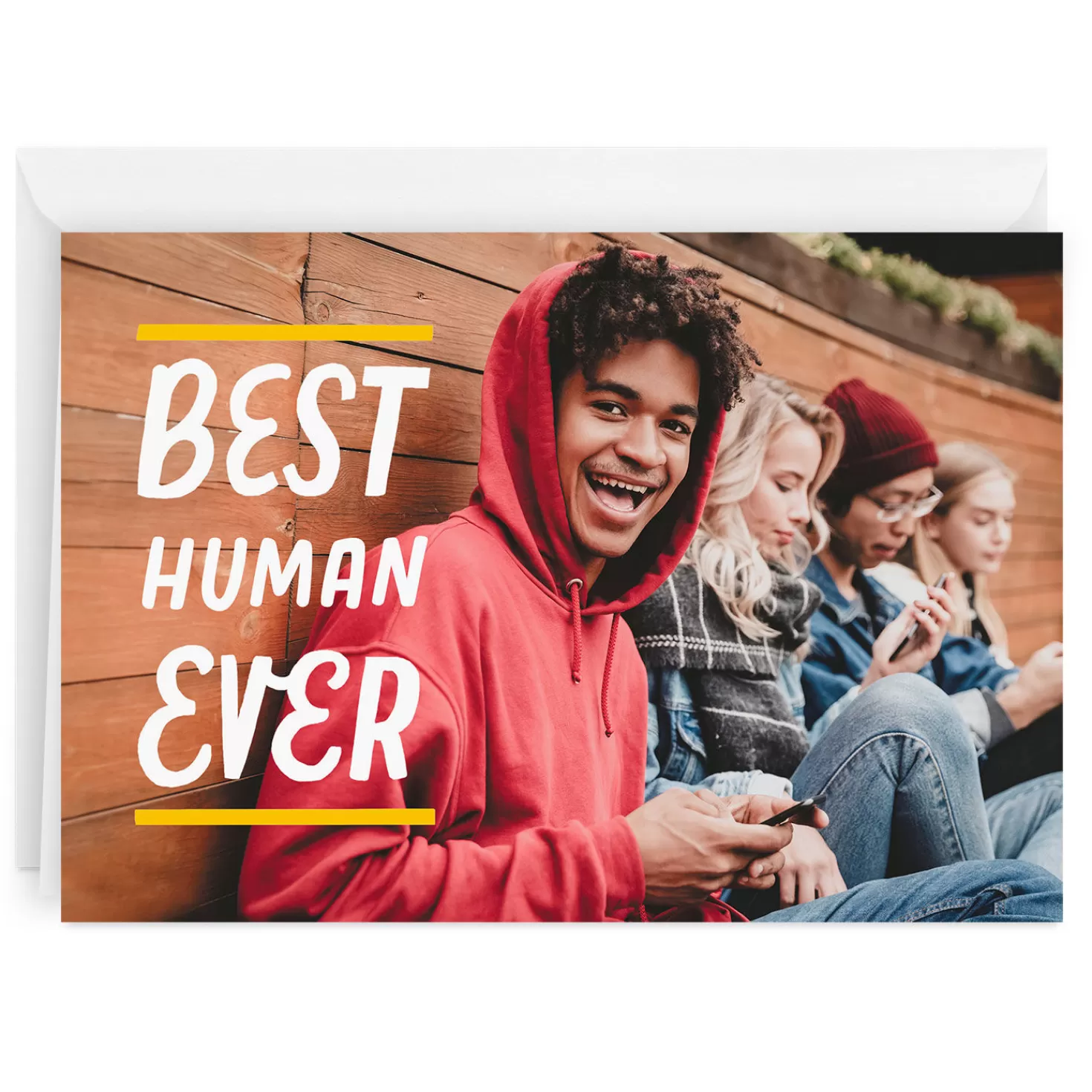 Outlet Personalized Best Ever Photo Card Thank You