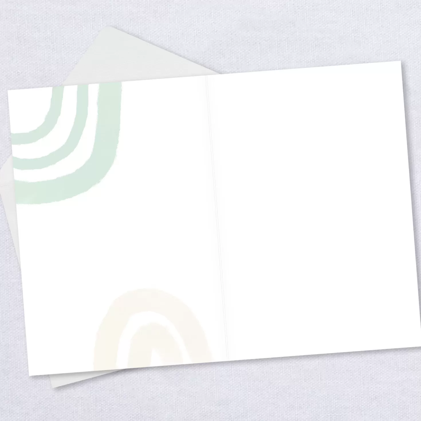Fashion Personalized Circle Designs Photo Card Thank You