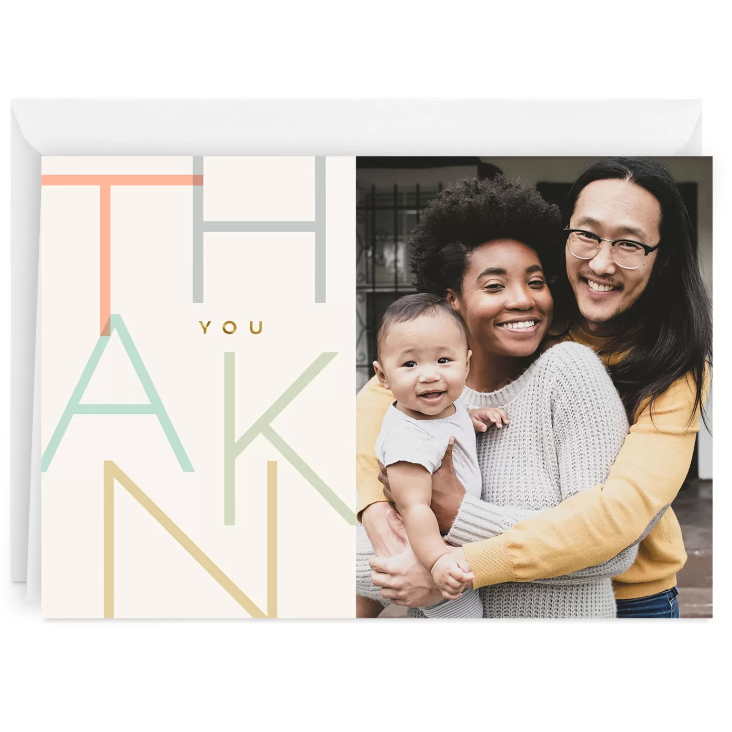 Best Sale Personalized Nice Of You To Be So Nice Thank-You Photo Card Thank You
