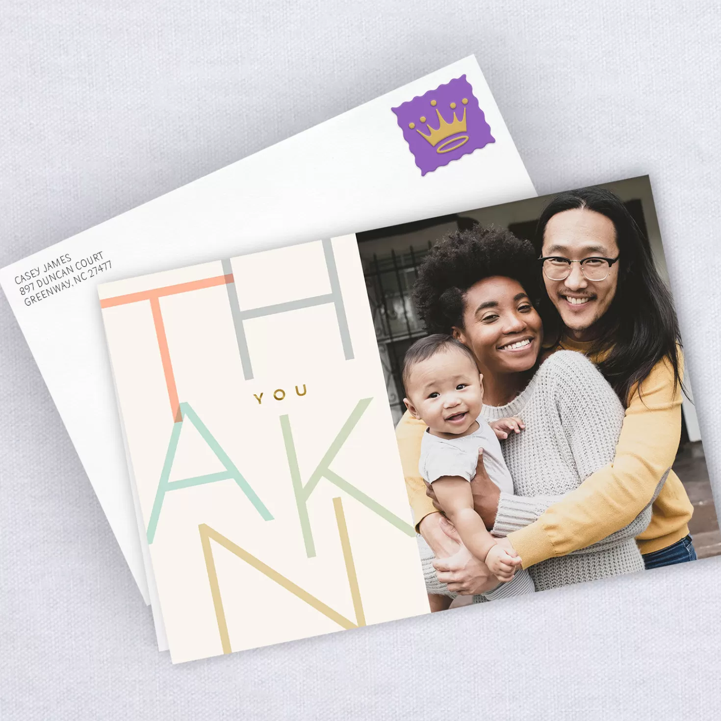 Best Sale Personalized Nice Of You To Be So Nice Thank-You Photo Card Thank You