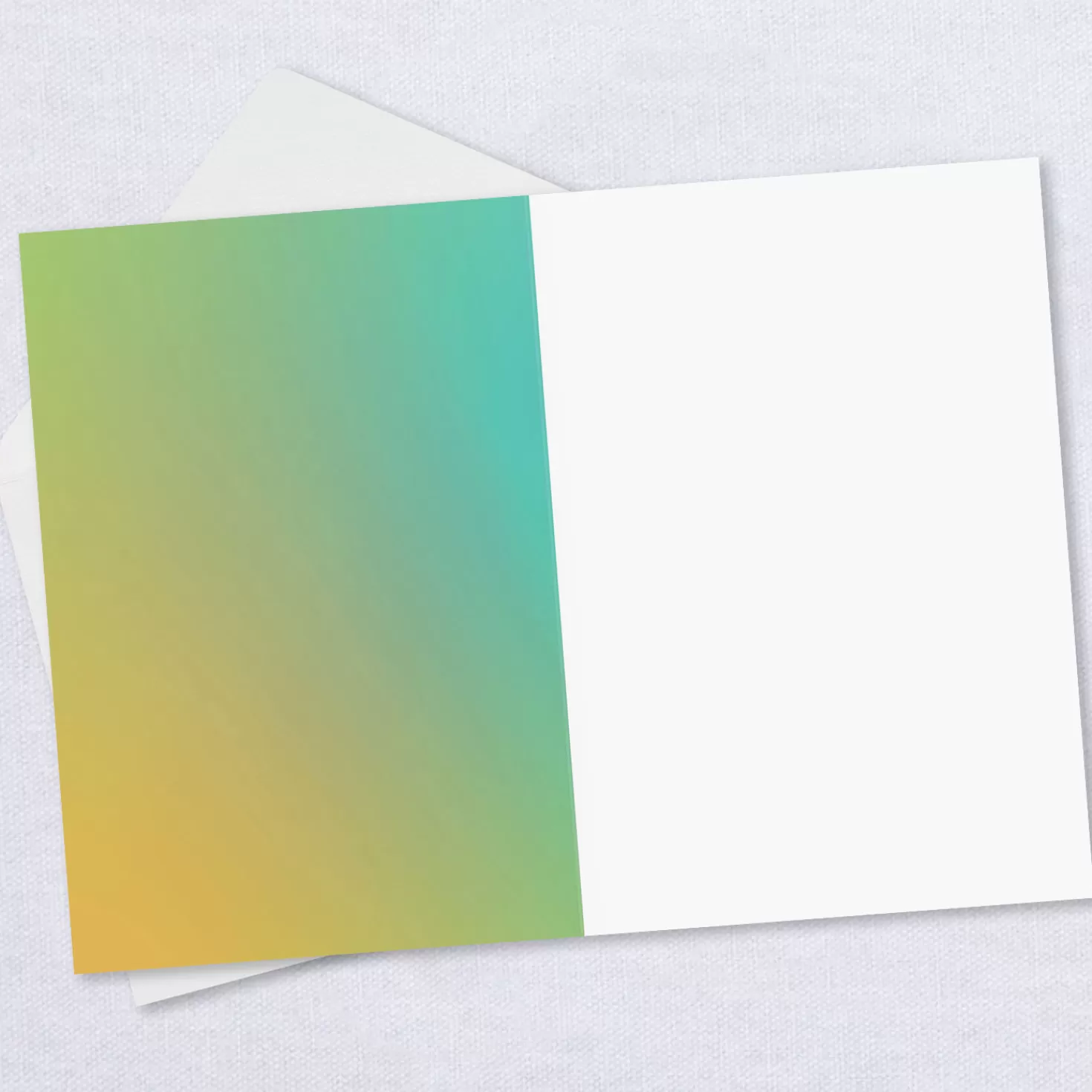 Hot Personalized Rainbow Ombre Graduation Photo Card Graduation