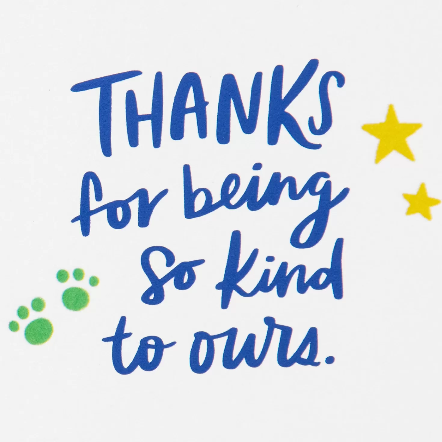 Flash Sale Pets Are Family Thank-You Card For Pet Caregiver Thank You