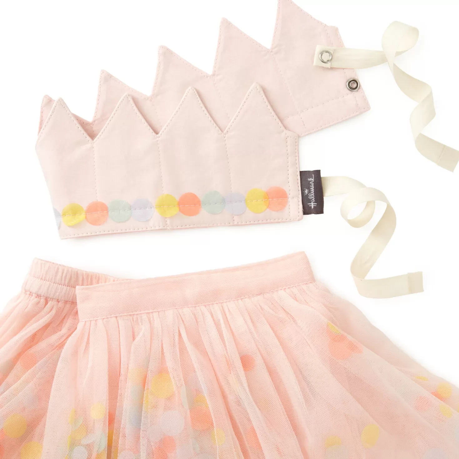 Shop Pink Birthday Crown And Tutu, Set Of 2 Baby