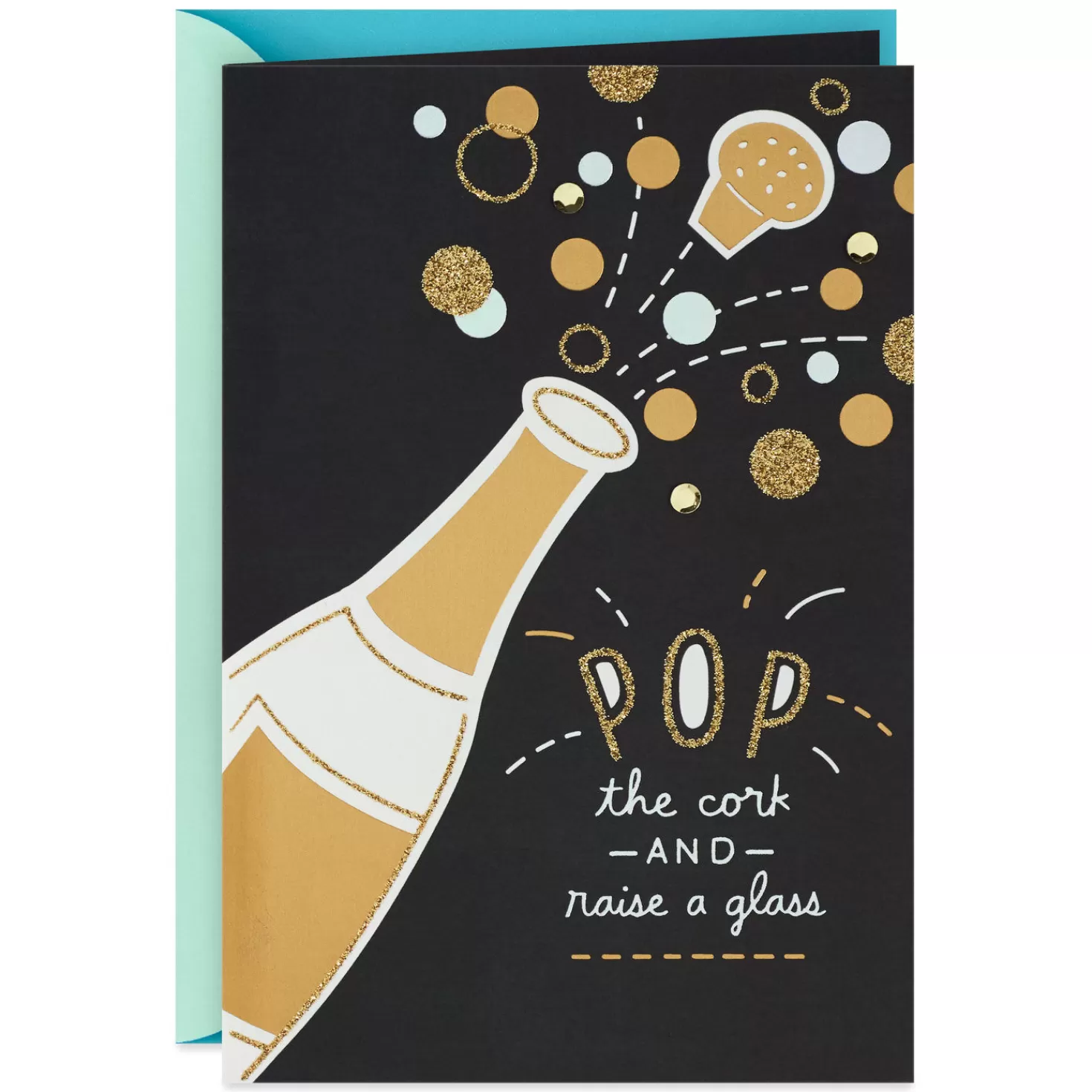 Hot Pop The Cork Congratulations Card Congratulations