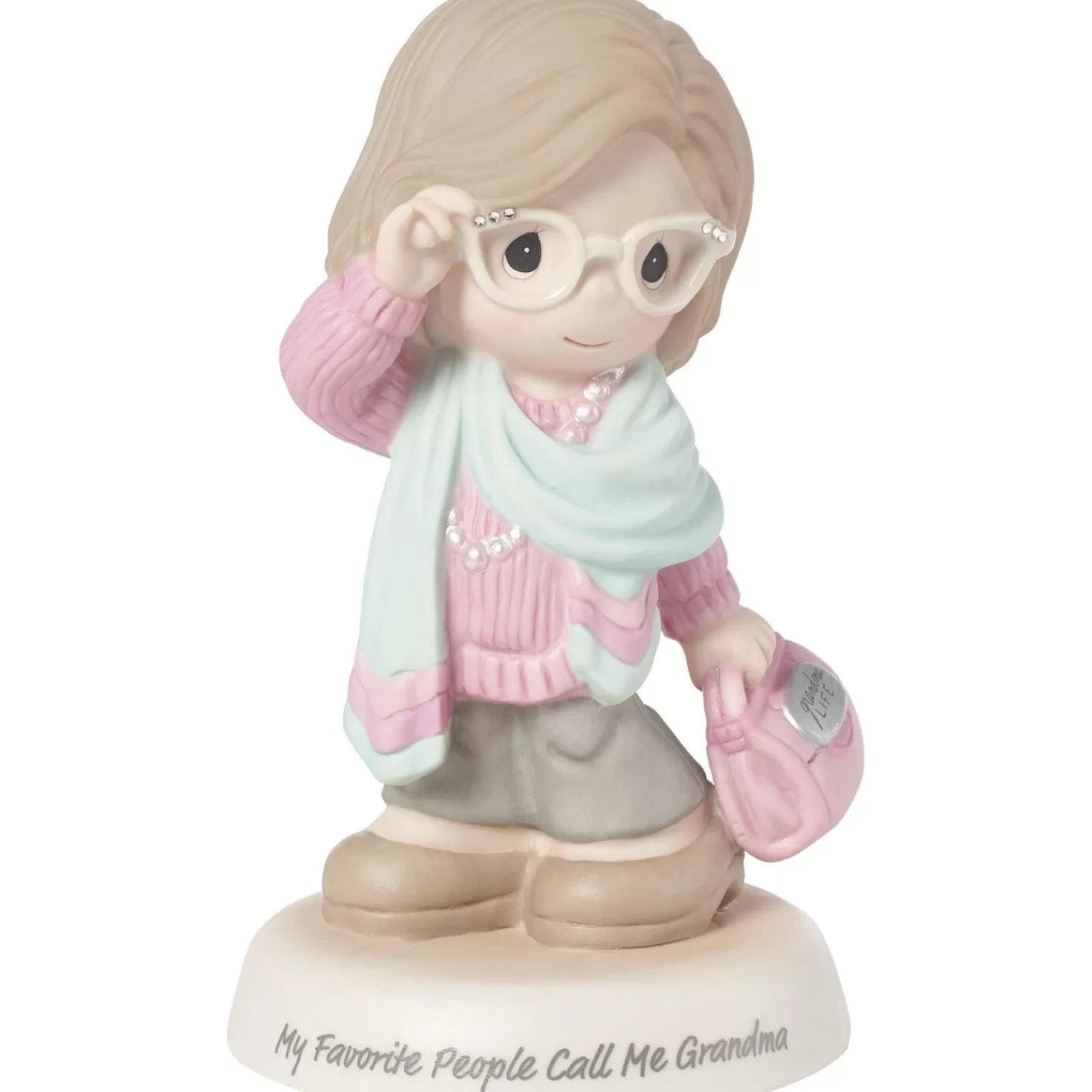 Grandparents Day (9/10)>Hallmark Precious Moments Favorite People Call Me Grandma Figurine, 5.25" H