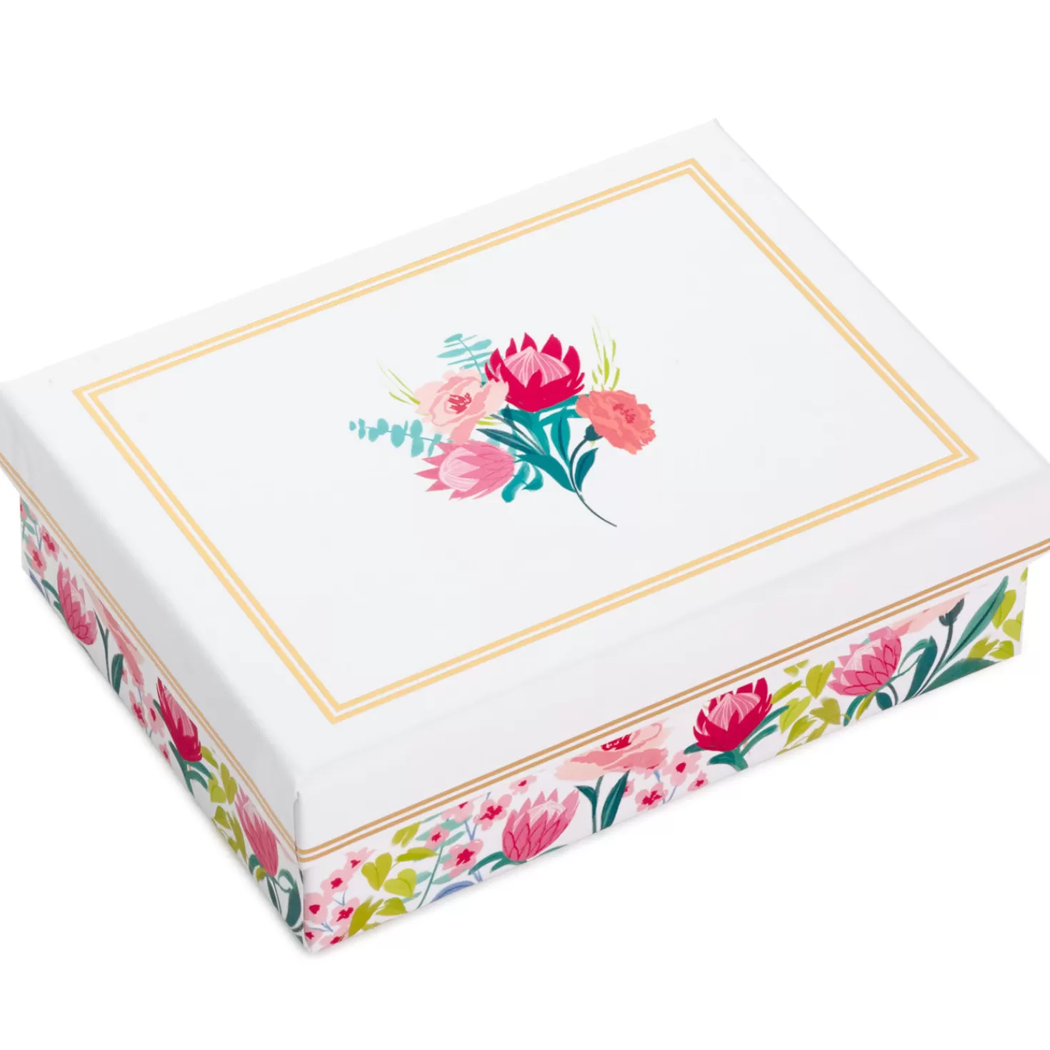 Flash Sale Pretty Floral Assorted Blank Thank-You Notes, Box Of 24 Thank You