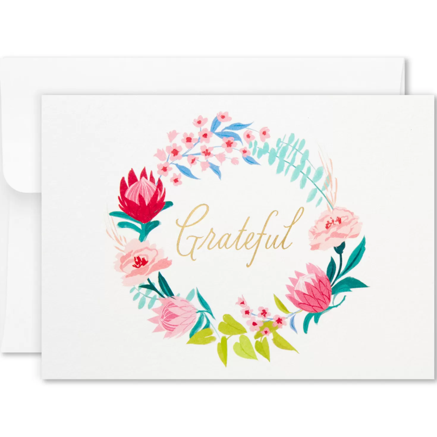 Flash Sale Pretty Floral Assorted Blank Thank-You Notes, Box Of 24 Thank You