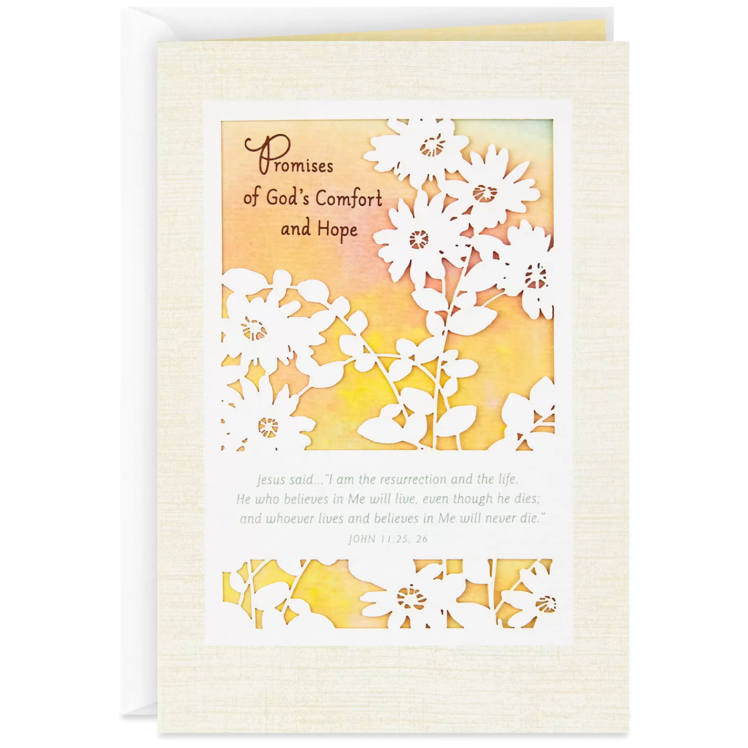 Online Promises Of God's Comfort And Hope Religious Sympathy Card Sympathy